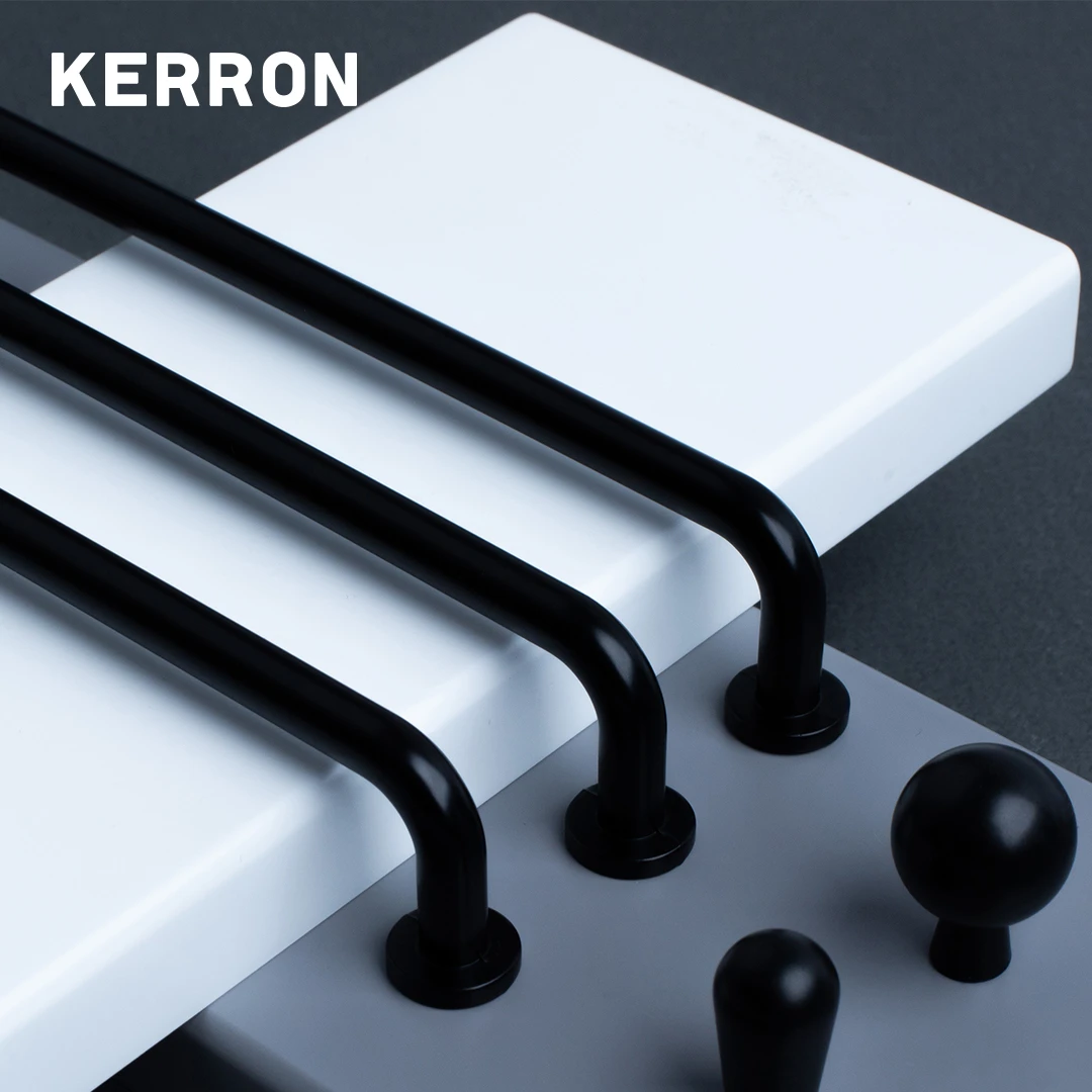 Ручка скоба KERRON Черный матовый 192 мм S-2380-192 BL