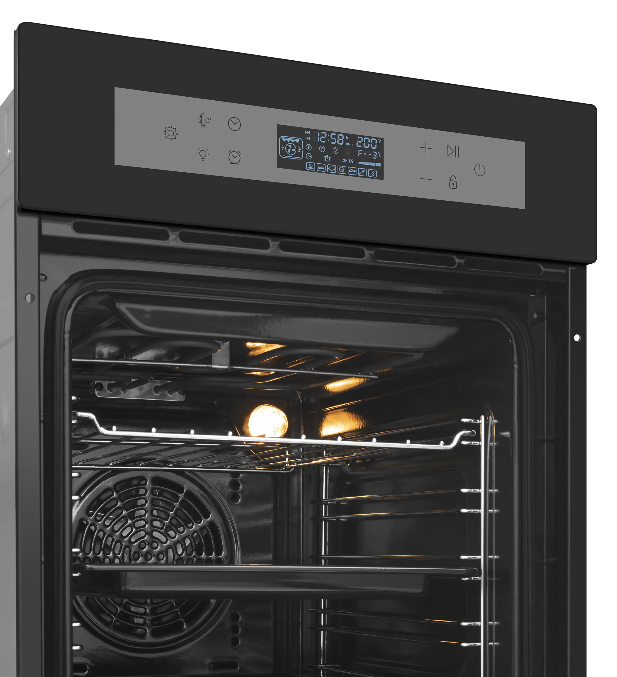 Духовой шкаф MEFERI Черный MEO4511BK COMFORT PLUS