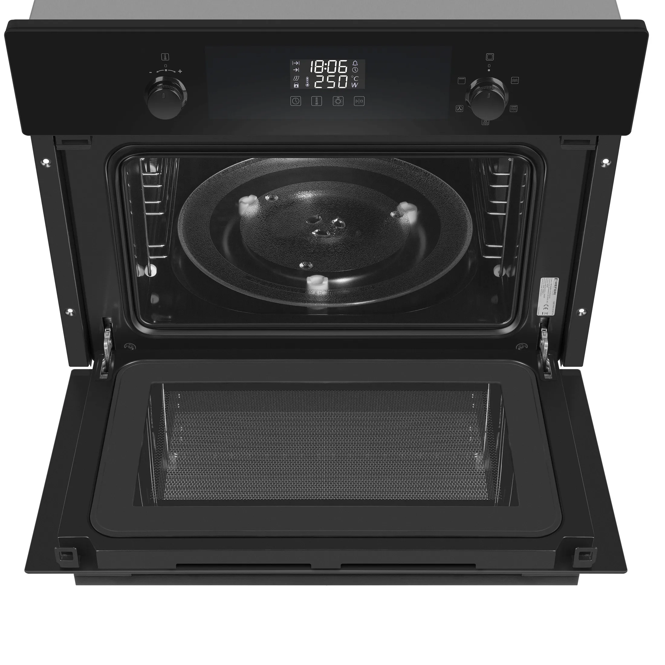 Духовой шкаф MEFERI Черный MEO607BK MICROWAVE