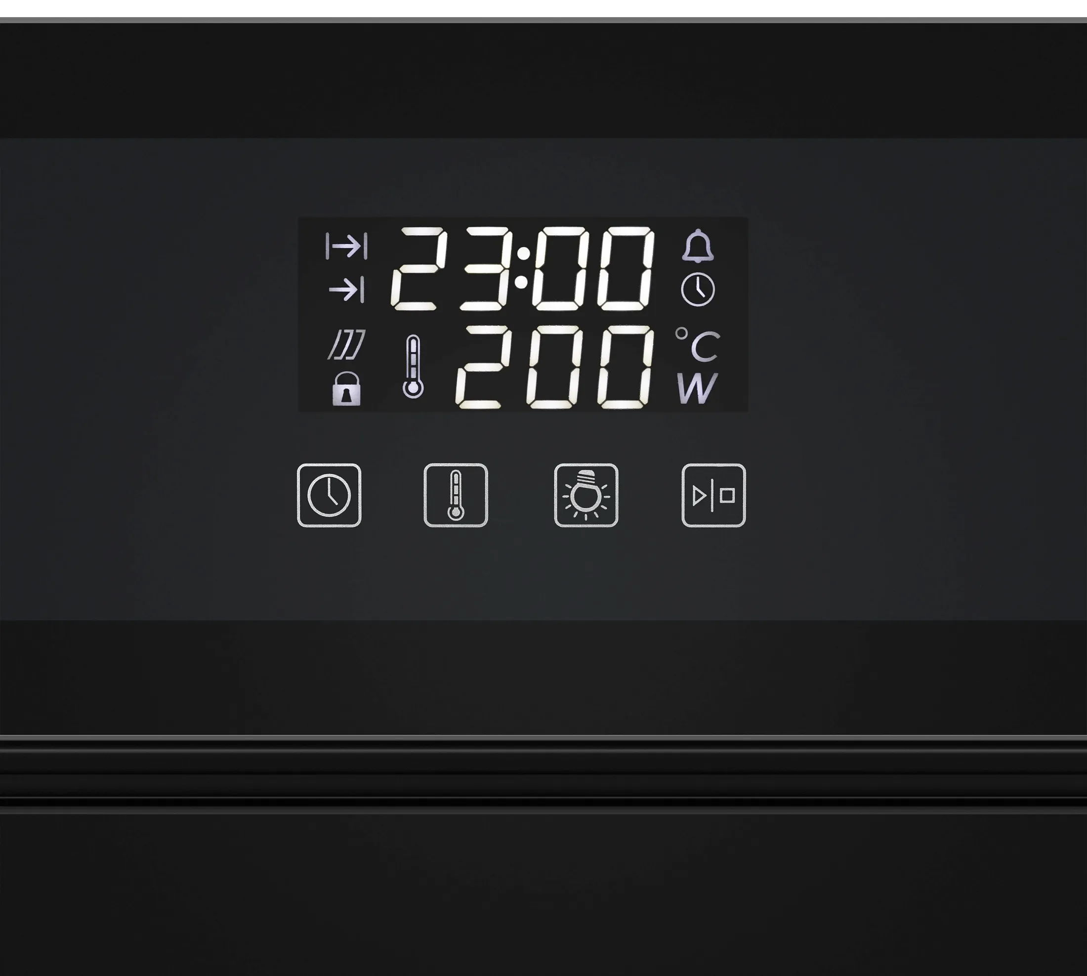 Духовой шкаф MEFERI Черный MEO607BK MICROWAVE