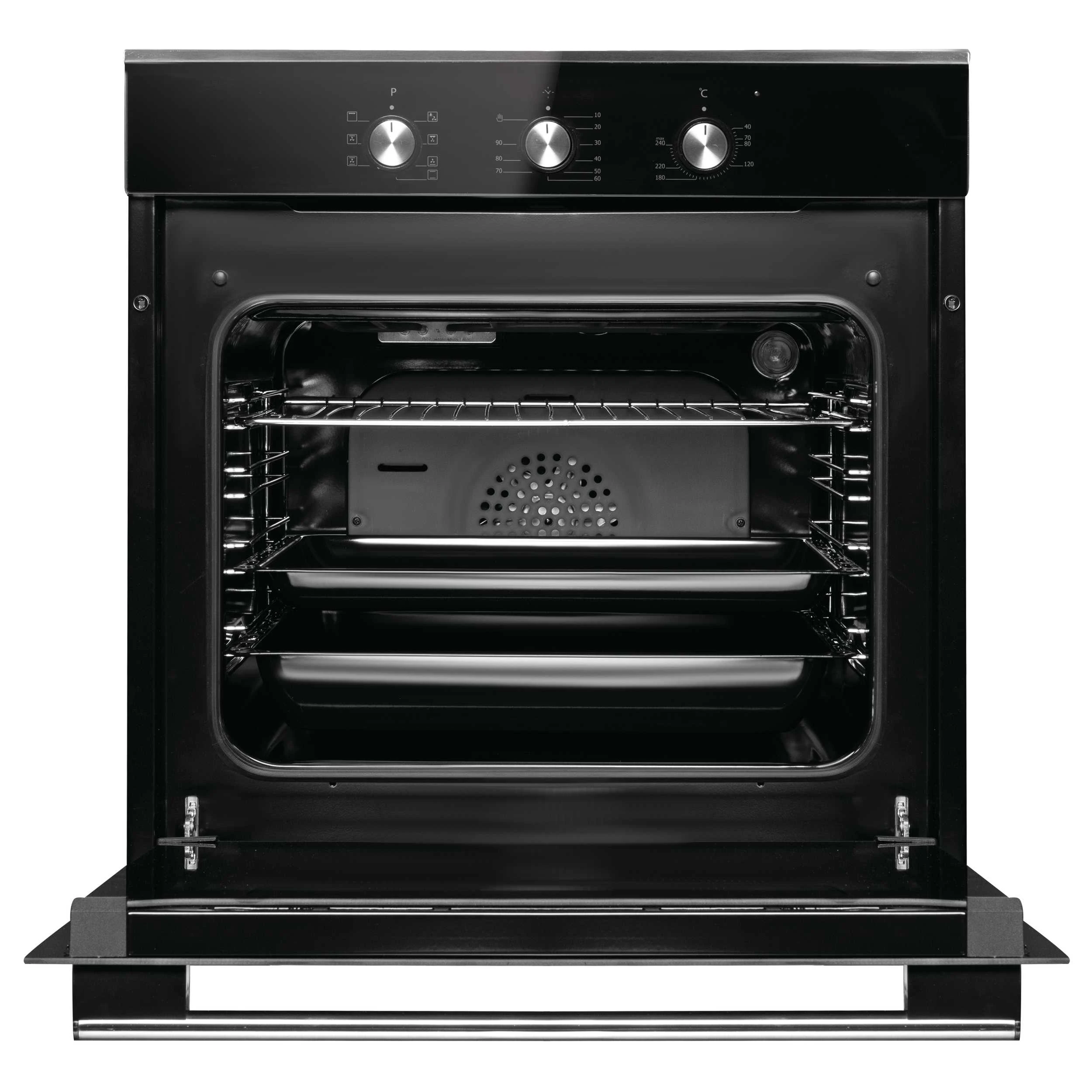 Духовой шкаф KORTING Черное стекло OKB 370 CMX