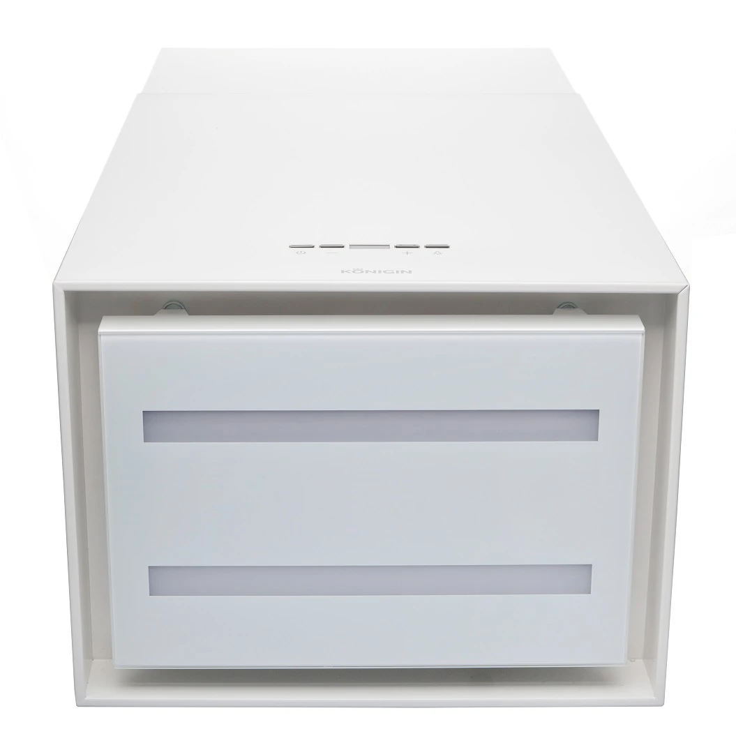 Вытяжка кухонная KONIGIN Белый Geometry White Glass