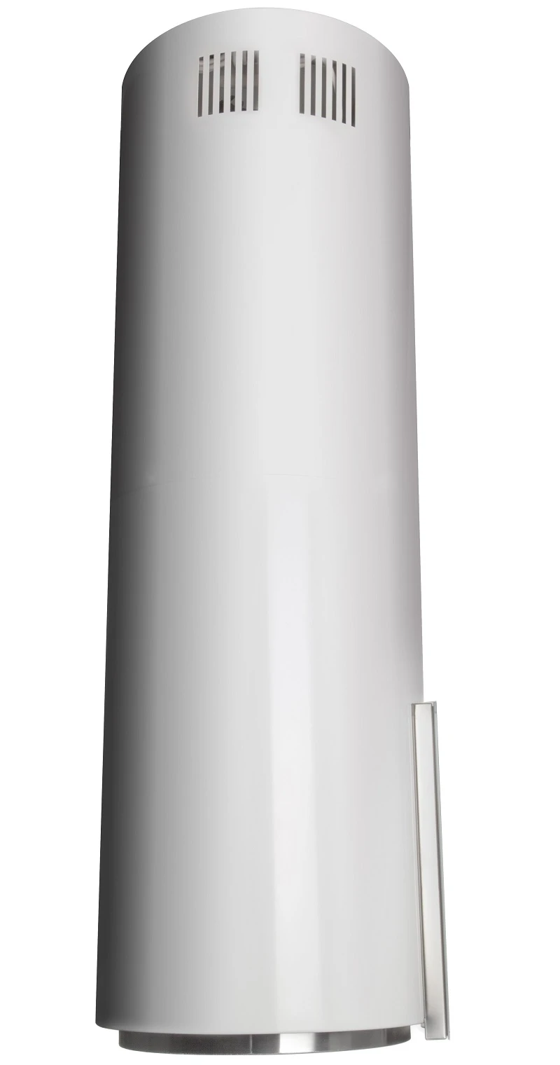 Вытяжка островная KONIGIN Белое стекло Equilibrium White Glass