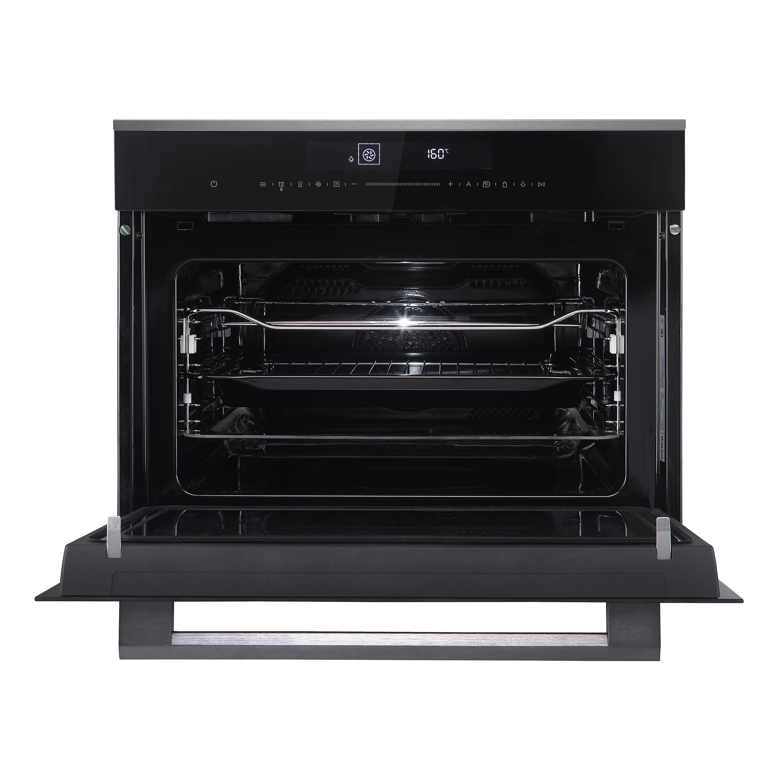 Духовой шкаф с СВЧ KORTING Черный OKB 3250 GNBX MW
