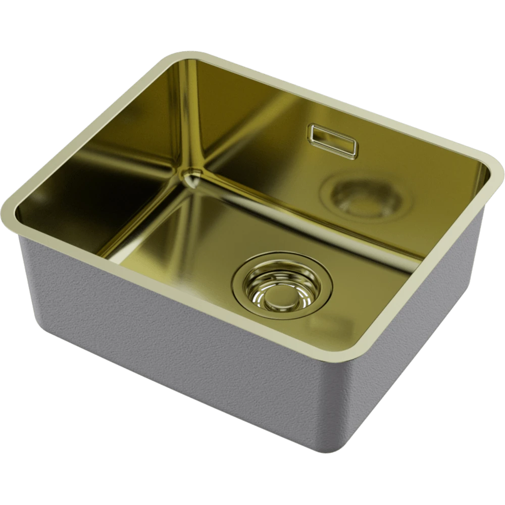 Мойка OMOIKIRI Светлое золото Omi 43-U/I-LG Ultra Mini