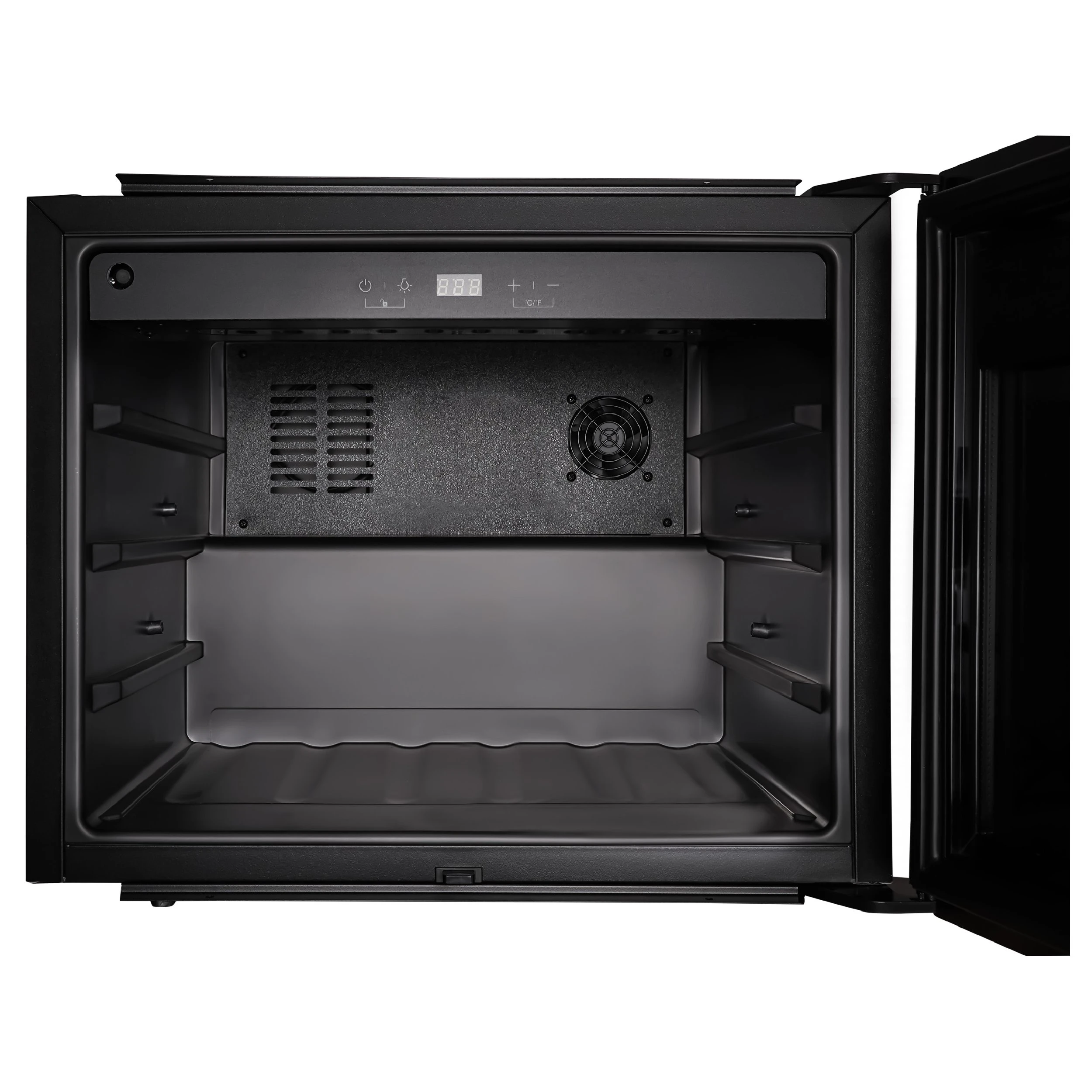 Винный шкаф KORTING Черное стекло KFW 501 SL GN