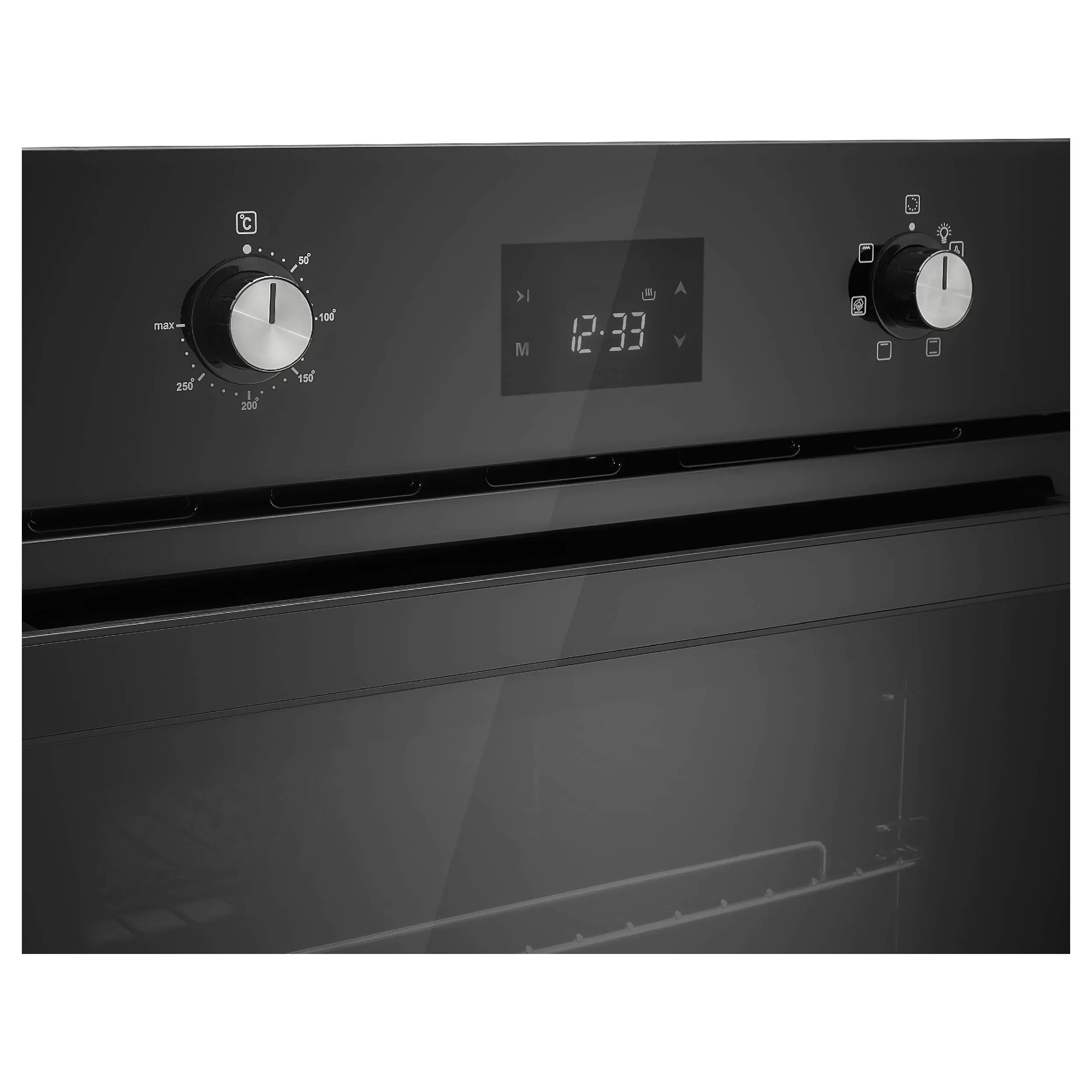 Духовой шкаф EVELUX Черный EO 640 PB