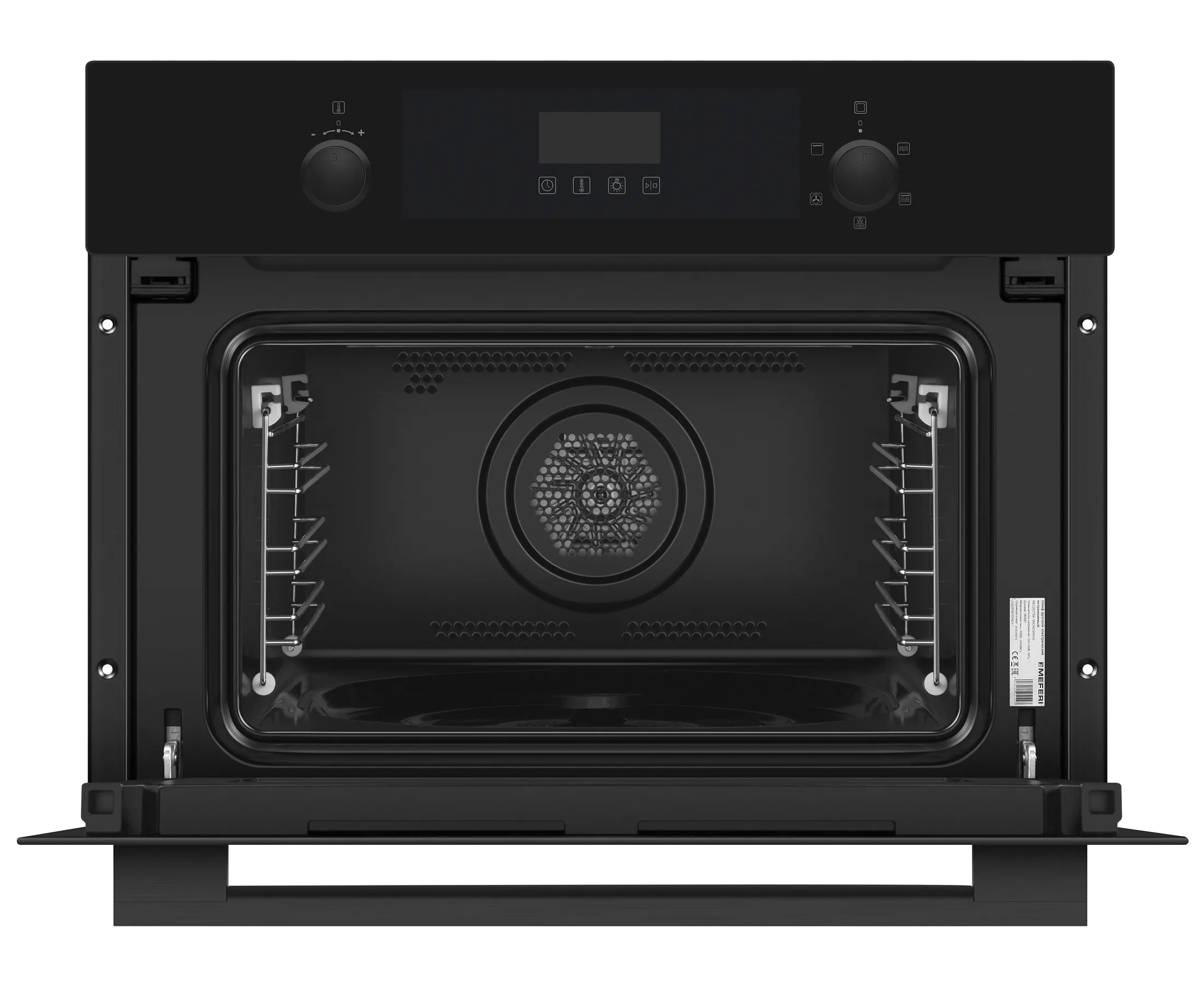 Духовой шкаф MEFERI Черный MEO607BK MICROWAVE