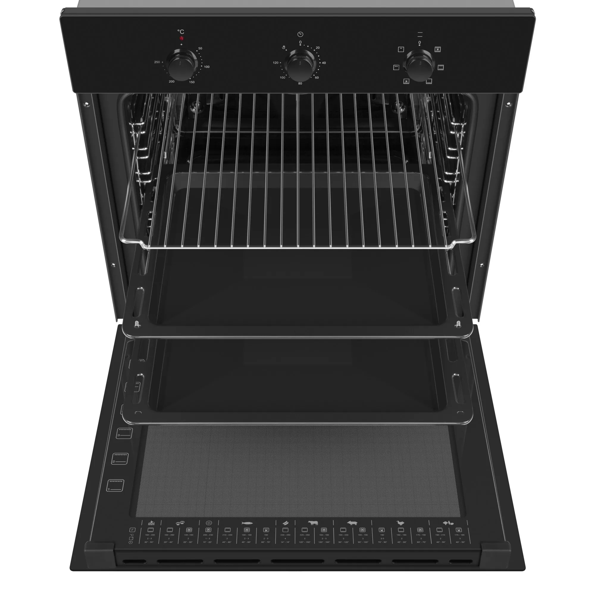 Духовой шкаф MEFERI Черный MEO606BK COMFORT