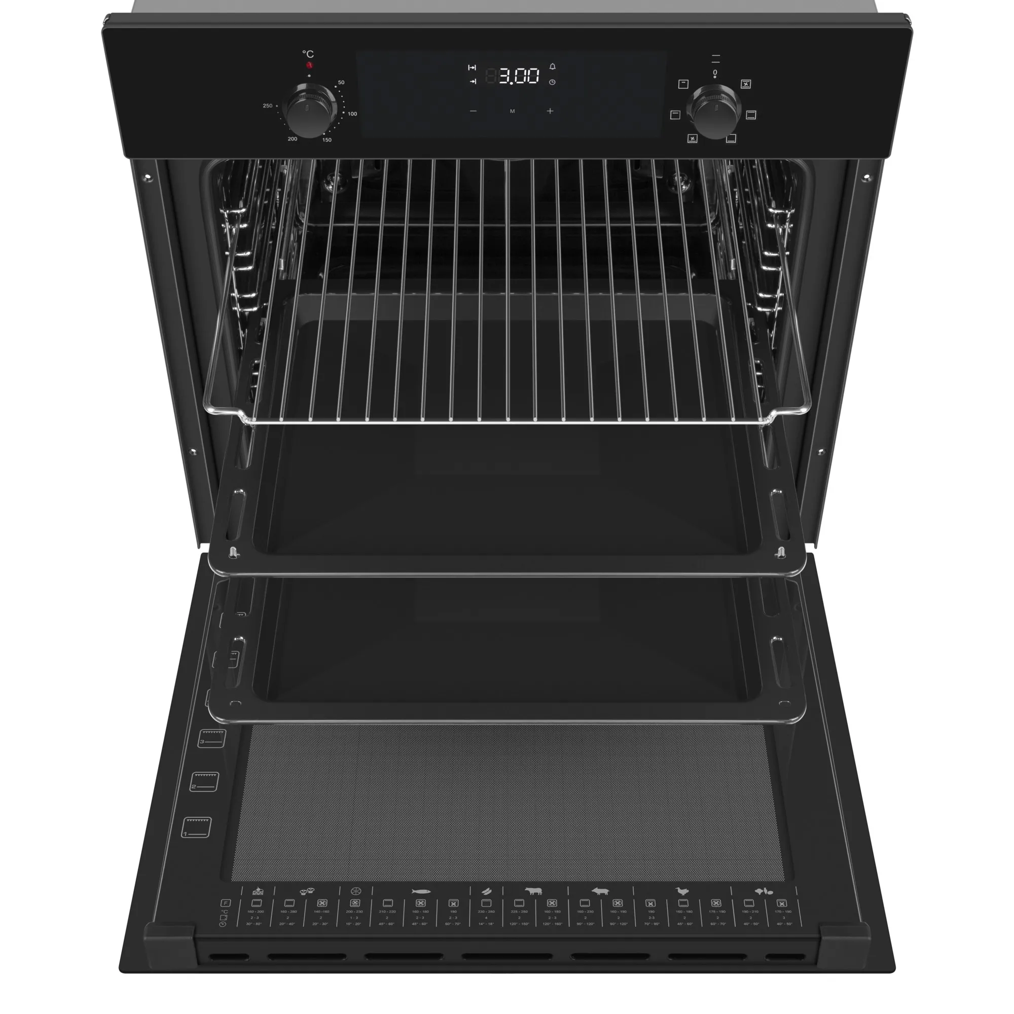 Духовой шкаф MEFERI Черный MEO607BK COMFORT