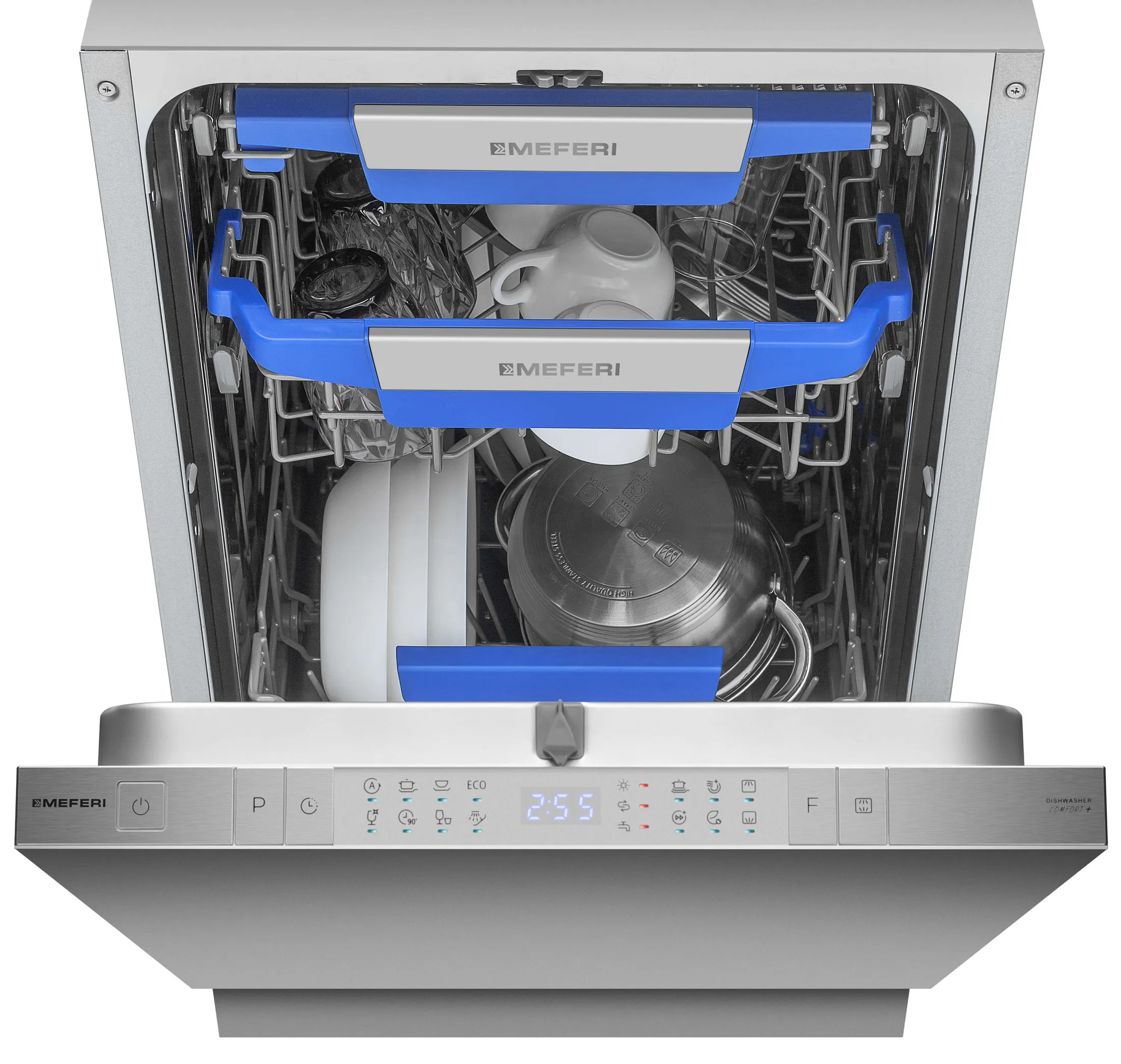 Посудомоечная машина MEFERI Серебристый MDW4583 COMFORT PLUS