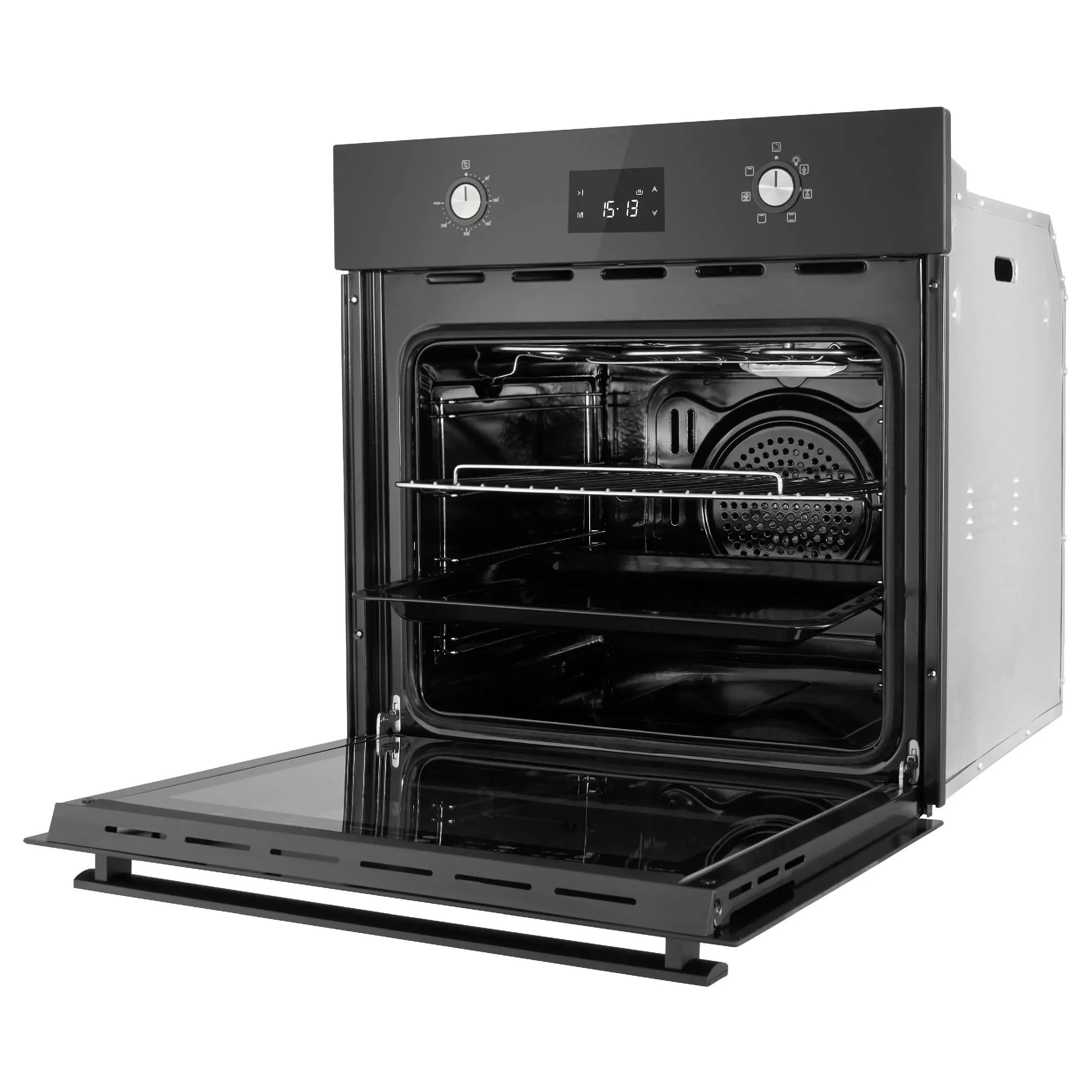 Духовой шкаф EVELUX Черный EO 640 PB