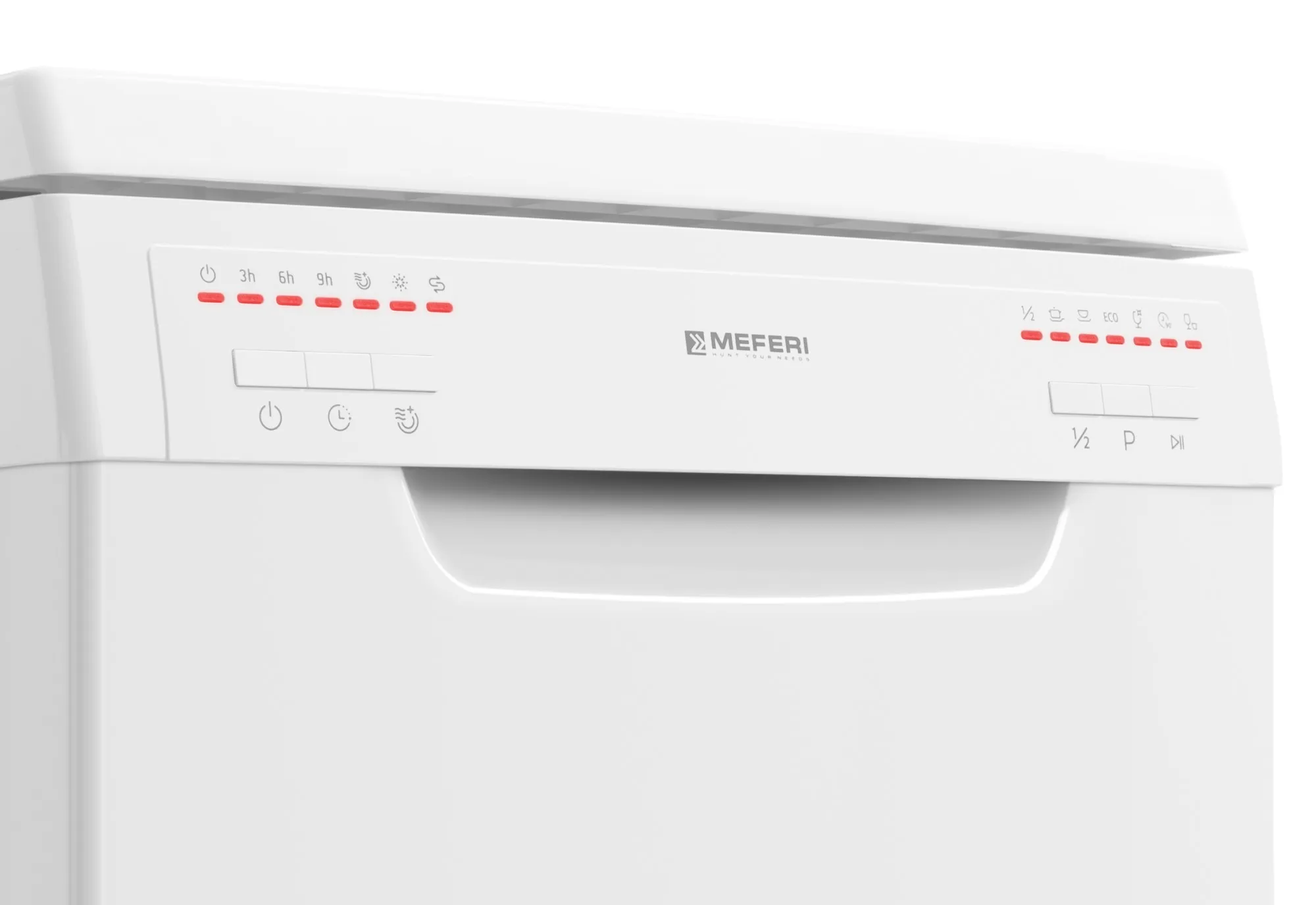 Посудомоечная машина MEFERI Серебристый MDW4562WH FS LIGHT