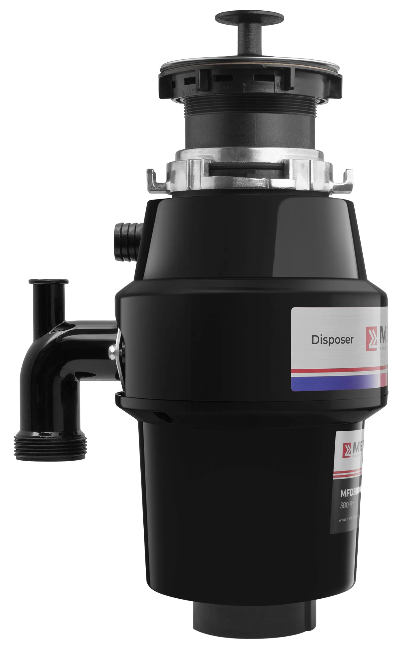 Измельчитель отходов MEFERI Черный MFD380 PUSH POWER