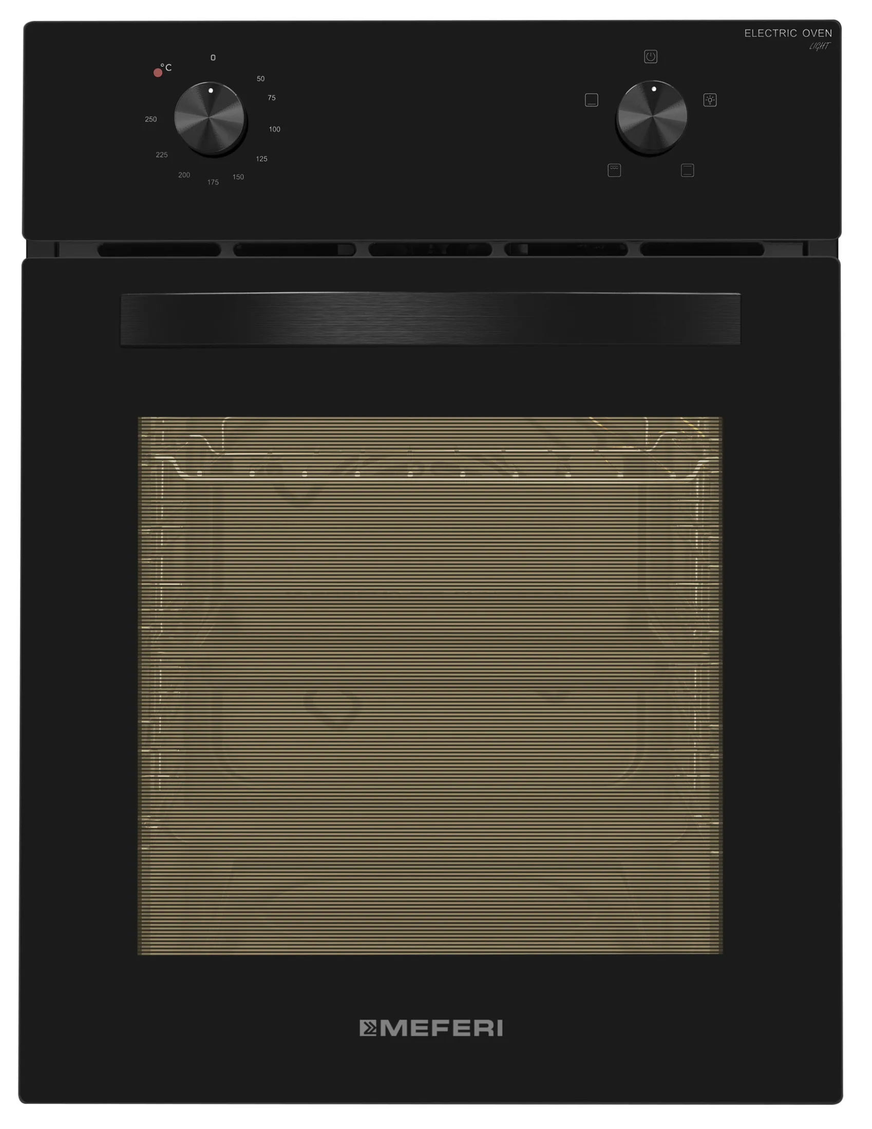 Духовой шкаф MEFERI Черный MEO454BK LIGHT