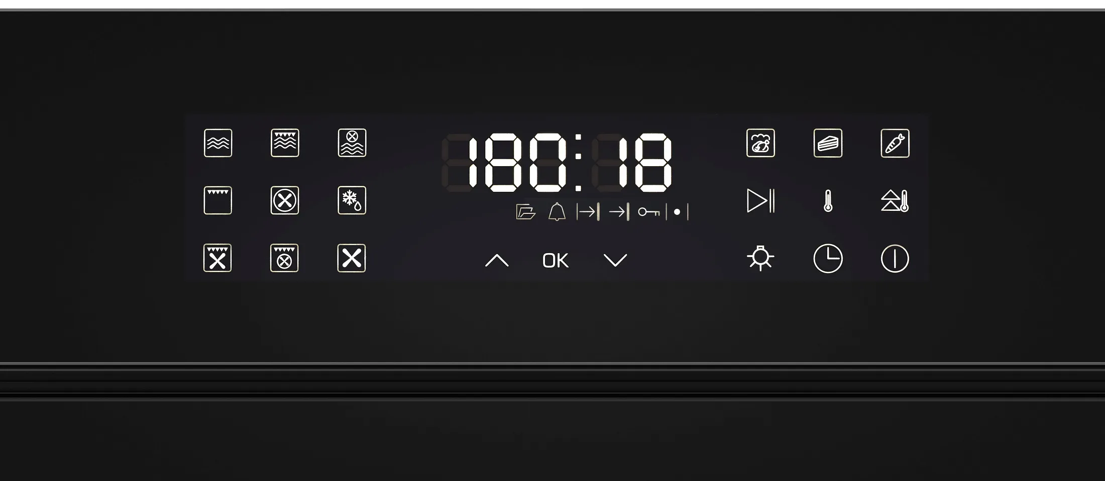 Духовой шкаф MEFERI Черный MEO609BK MICROWAVE