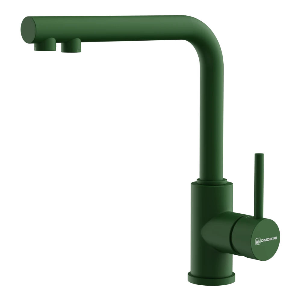 Смеситель OMOIKIRI Royal green Nakagawa 2 Plus-RG