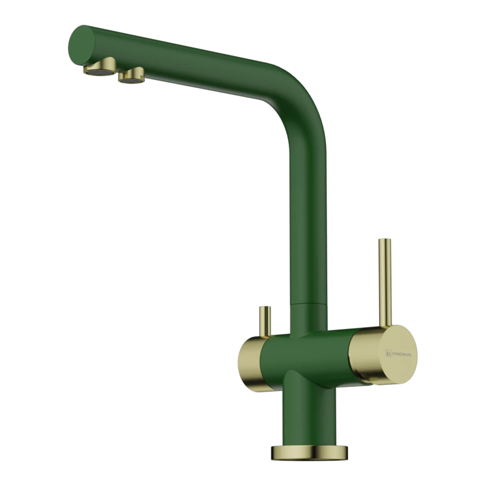 Смеситель OMOIKIRI Royal green Nagano-RG-LG