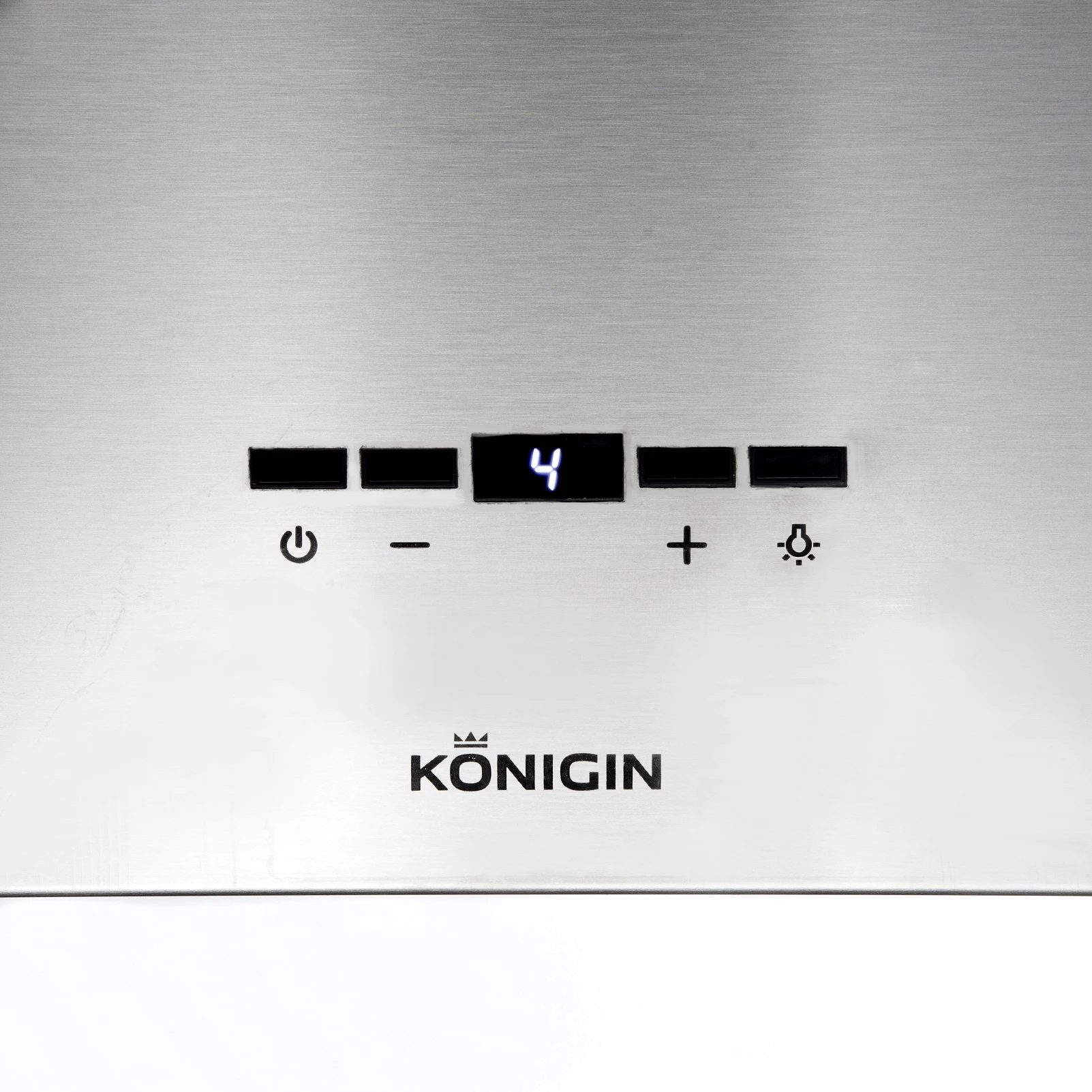 Вытяжка кухонная KONIGIN Нержавеющая сталь Geometry Inox/Black Glass