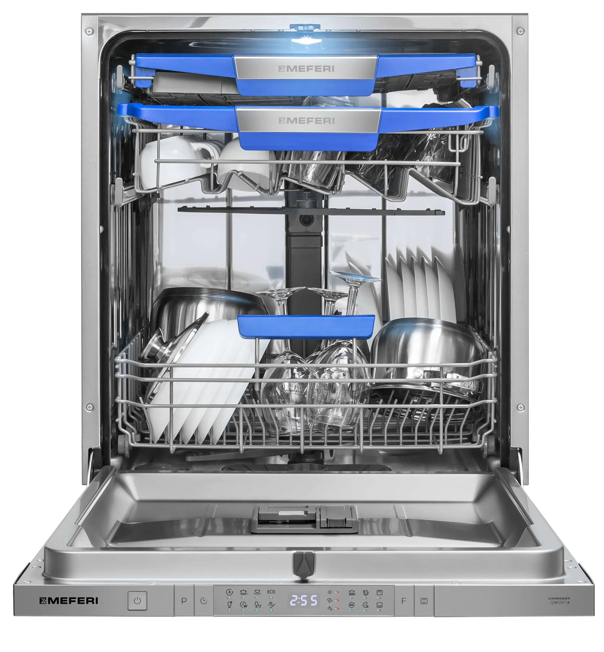 Посудомоечная машина MEFERI Серебристый MDW6083 COMFORT PLUS