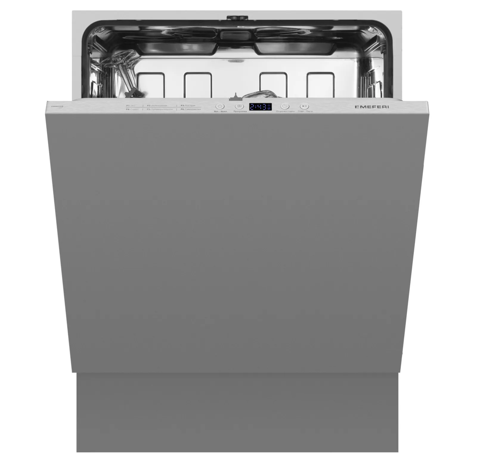Посудомоечная машина MEFERI Серебристый MDW6062 LIGHT