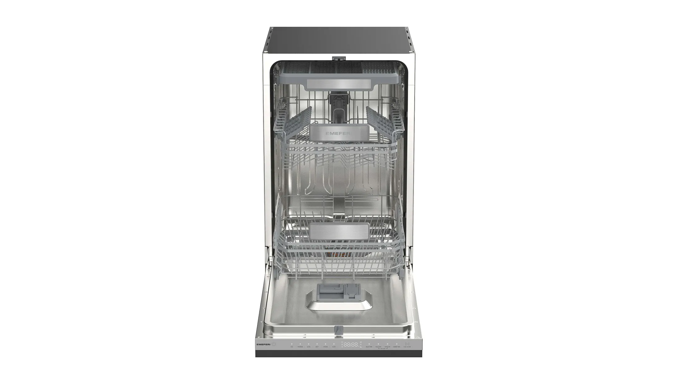 Посудомоечная машина MEFERI Серебристый MDW4593 LUXE
