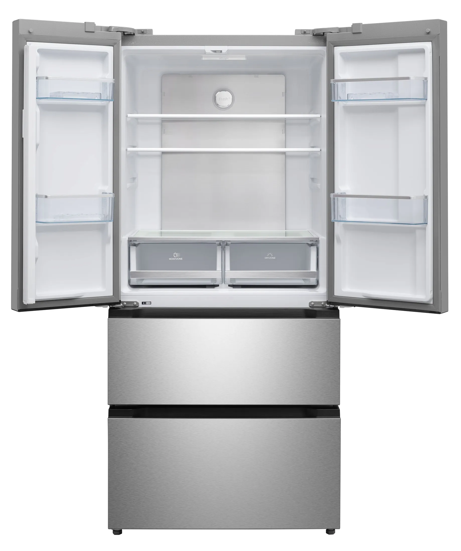 Холодильник отдельностоящий MEFERI Серебристый MFR83IX TOTAL NO FROST FRENCH DOOR COMFORT