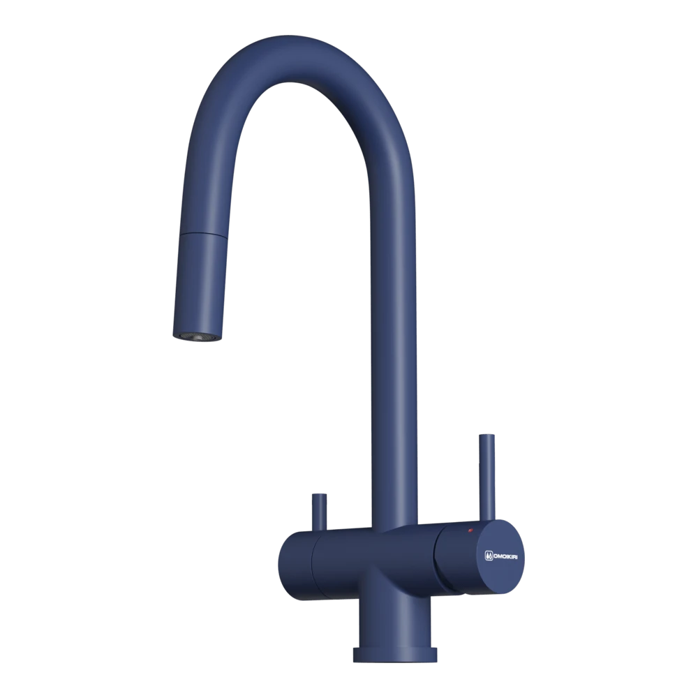 Смеситель OMOIKIRI Indigo blue Akita-S-IB