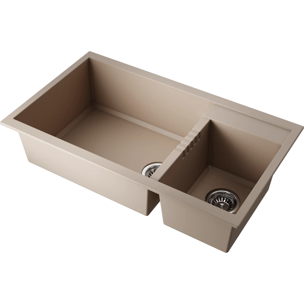 Мойка OMOIKIRI Бежевый Tedori 86-2-LB-SA
