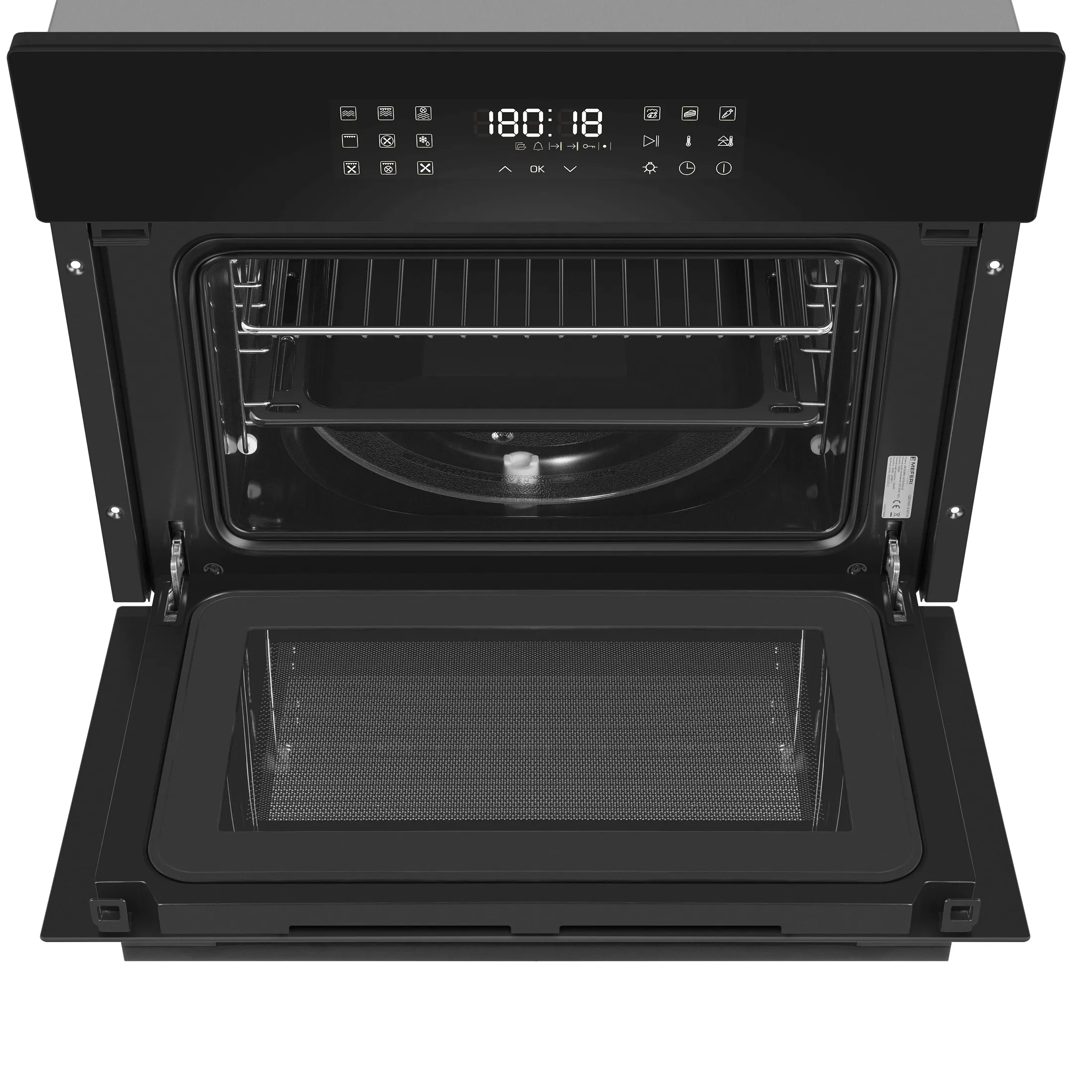 Духовой шкаф MEFERI Черный MEO609BK MICROWAVE