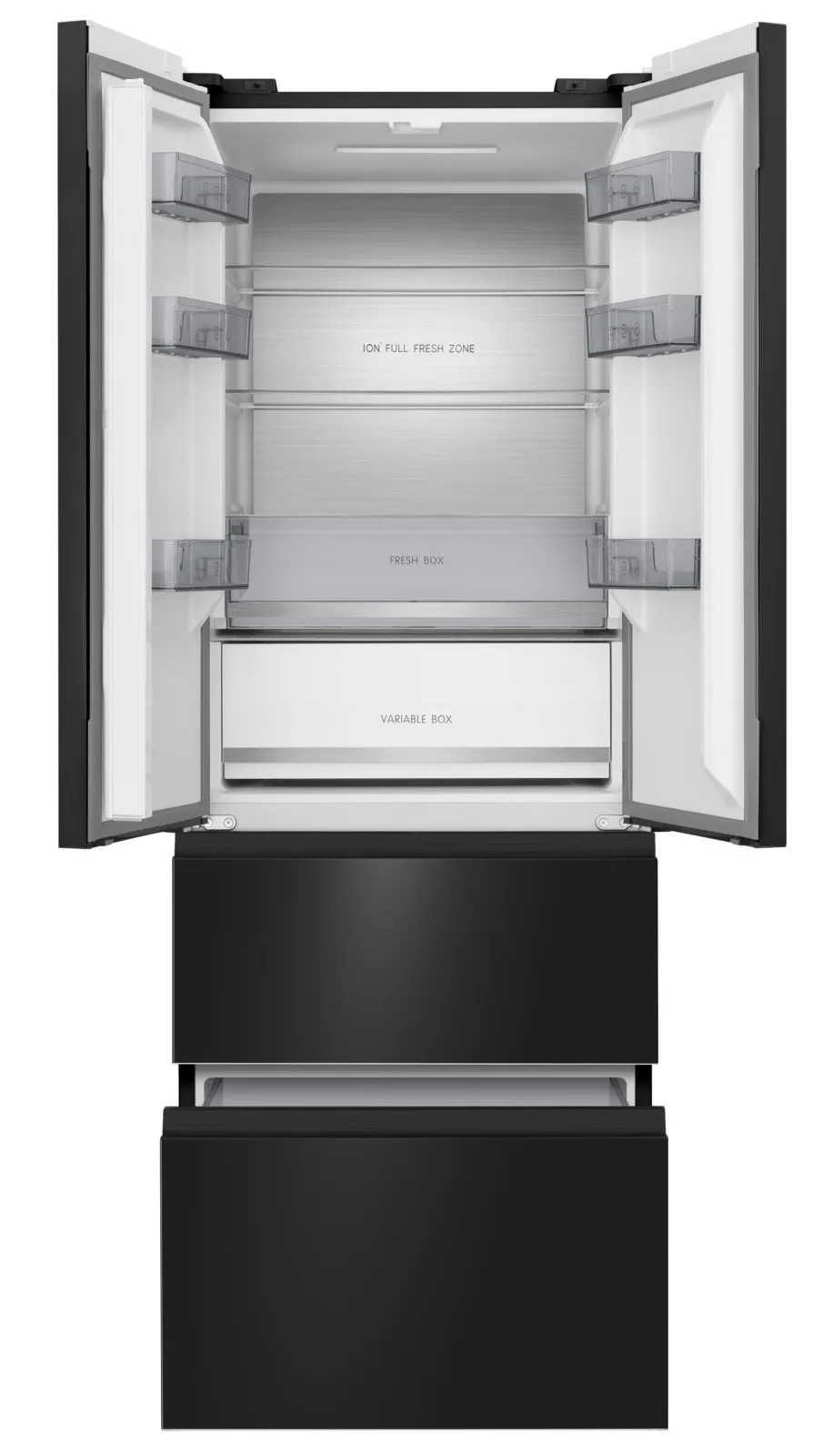 Холодильник отдельностоящий MEFERI Черный MFR70BK TOTAL NO FROST FRENCH DOOR ULTRA