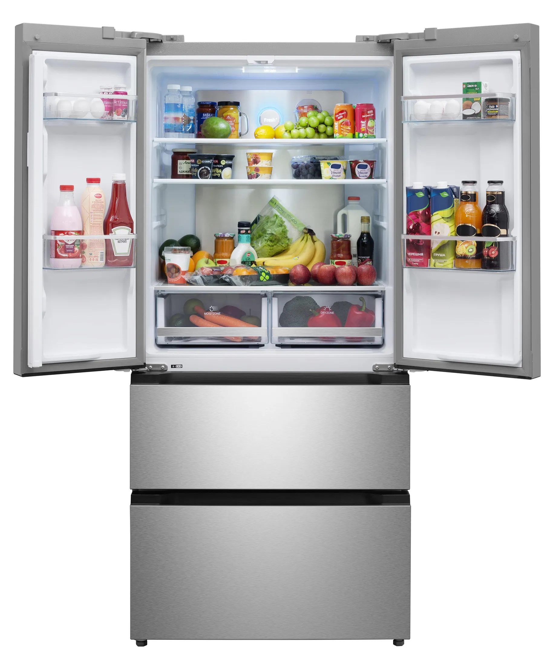 Холодильник отдельностоящий MEFERI Серебристый MFR83IX TOTAL NO FROST FRENCH DOOR COMFORT