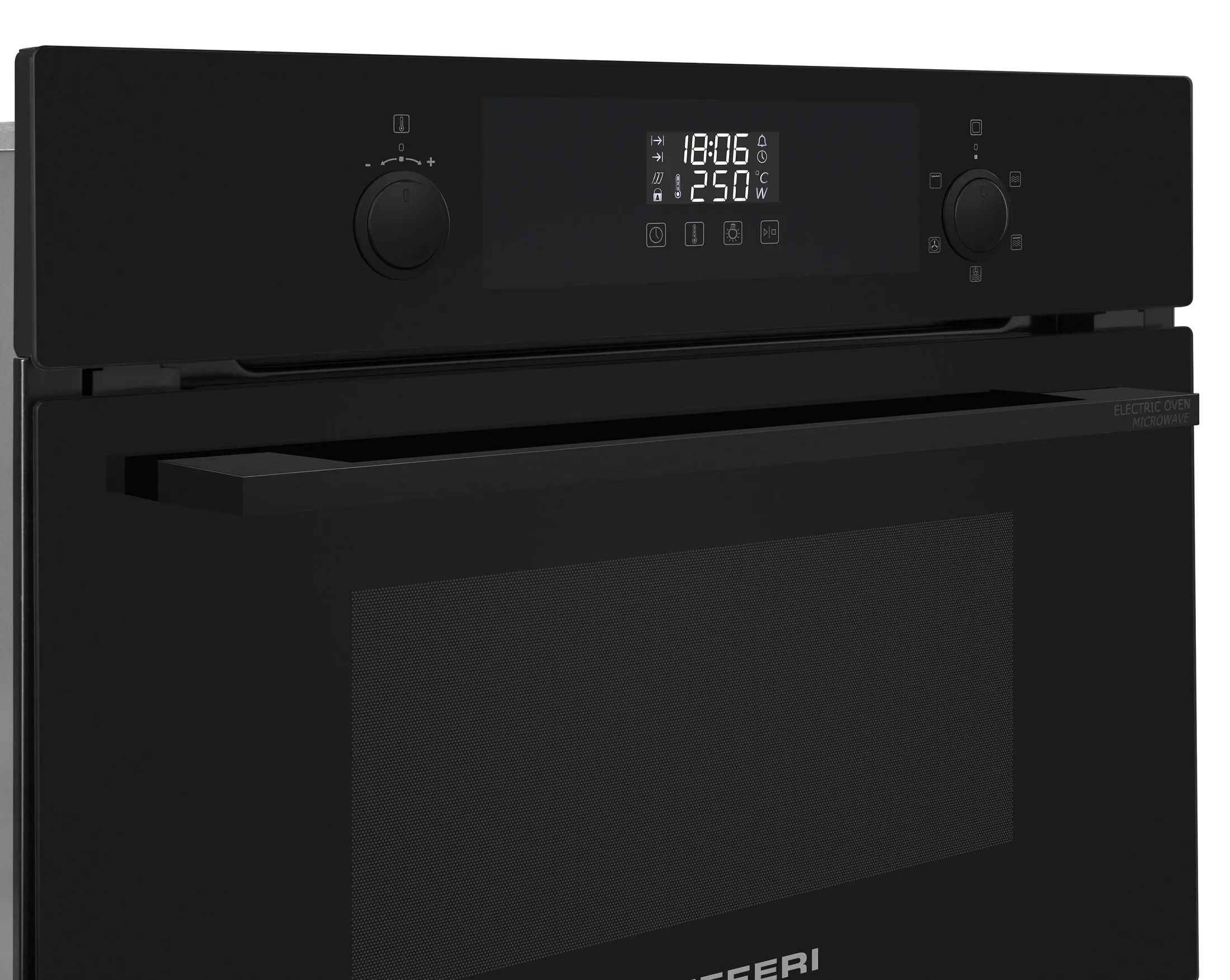 Духовой шкаф MEFERI Черный MEO607BK MICROWAVE