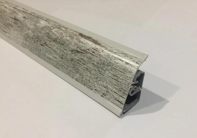 Плинтус кухонный 2100 мм TERMOPLAST Винтажная сосна BL44