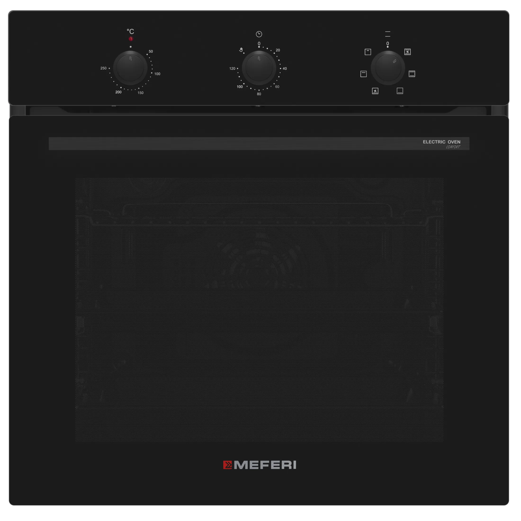 Духовой шкаф MEFERI Черный MEO606BK COMFORT