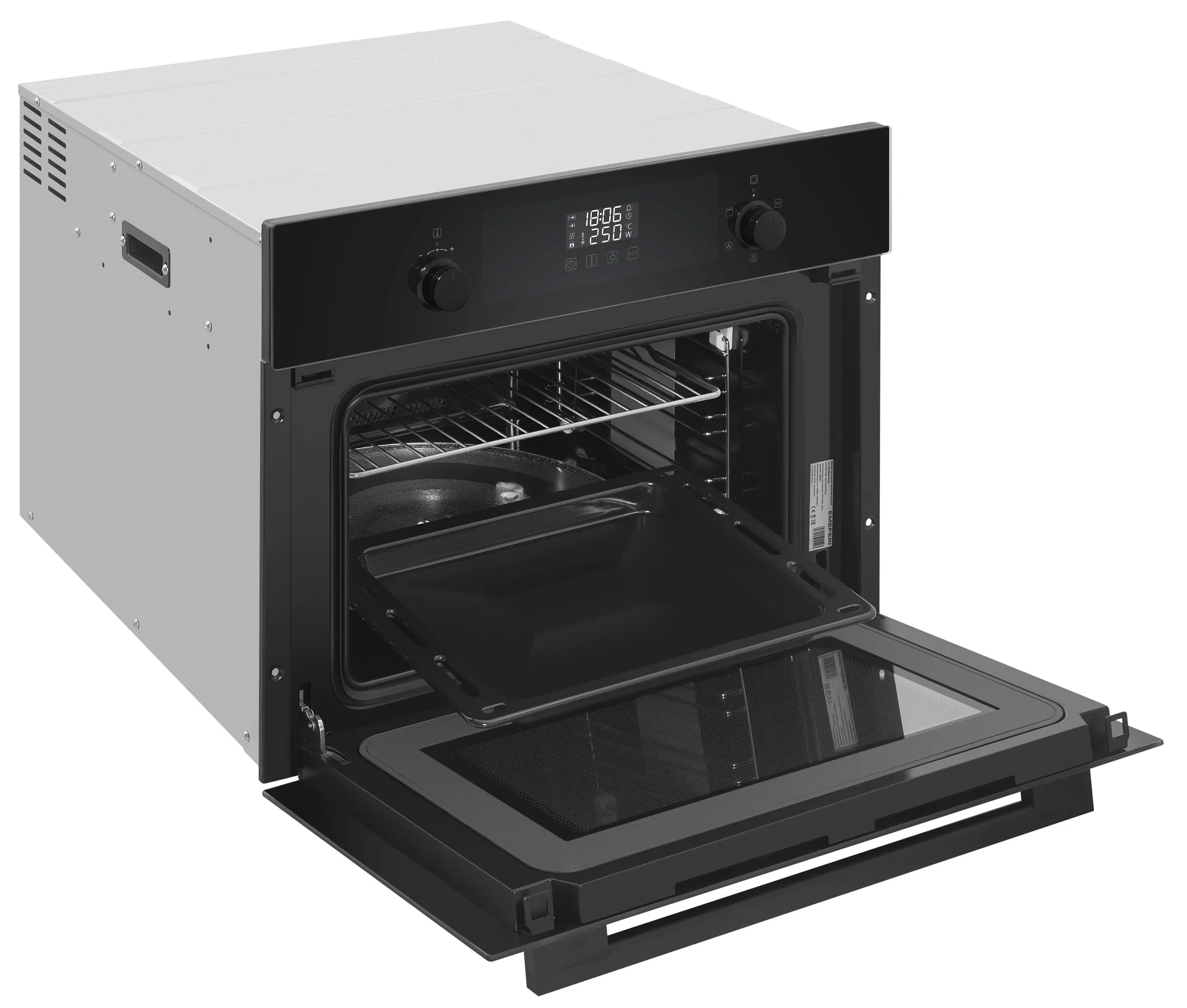 Духовой шкаф MEFERI Черный MEO607BK MICROWAVE