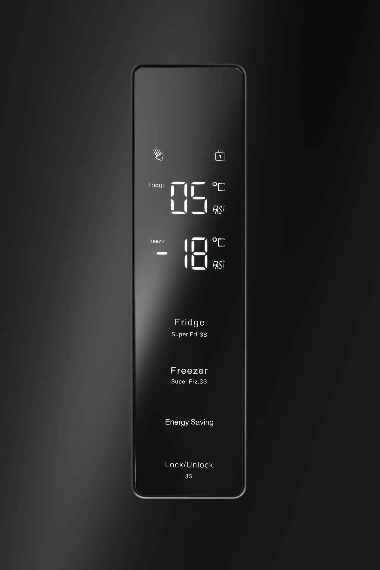 Холодильник отдельностоящий MEFERI Черный MFR91BK TOTAL NO FROST SIDE BY SIDE COMFORT