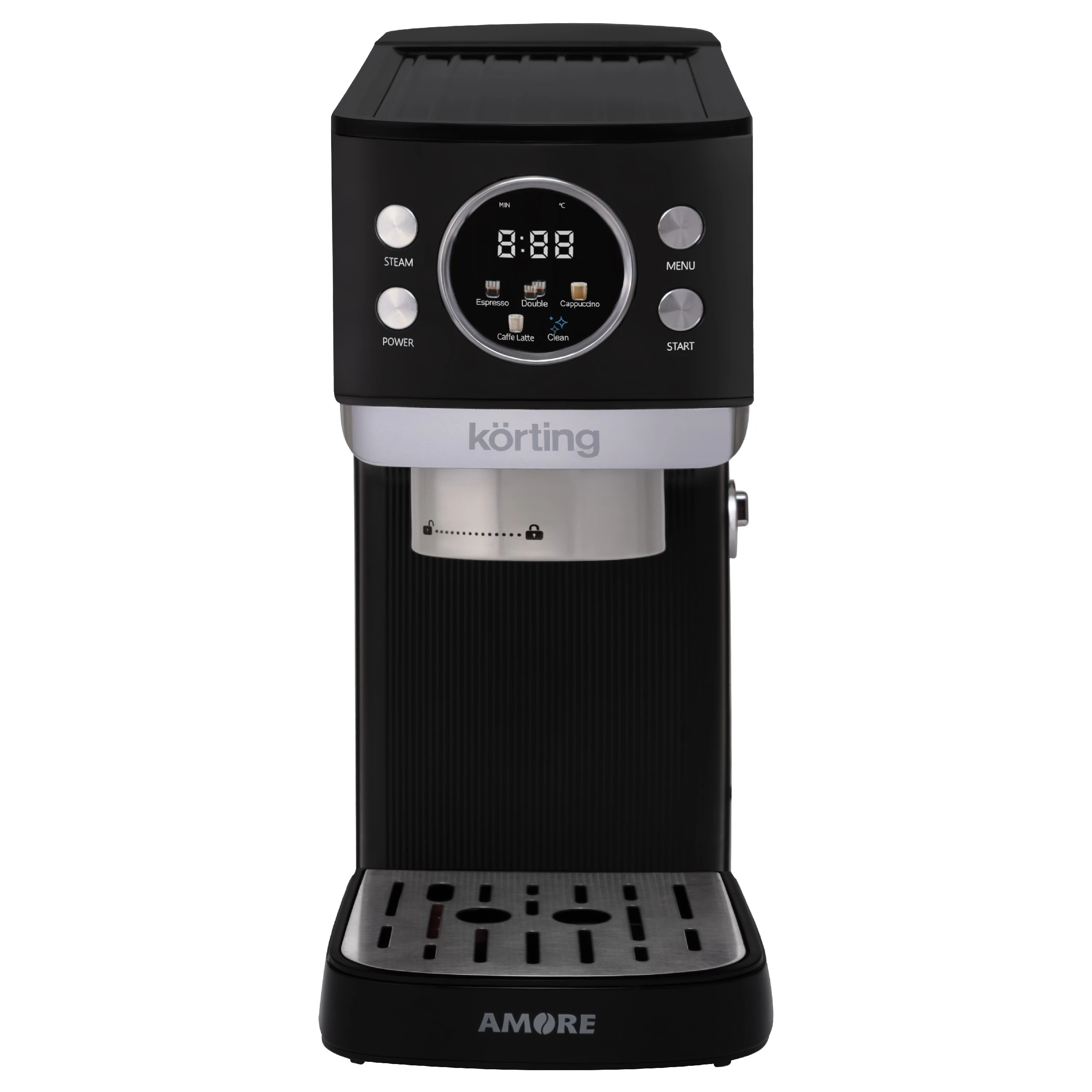 Кофеварка эспрессо KORTING Черный KCM 1007 T Amore