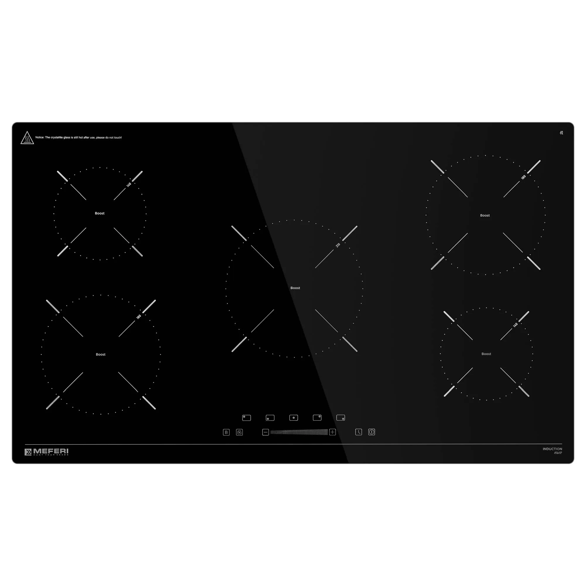 Варочная панель MEFERI Черный MIH905BK POWER