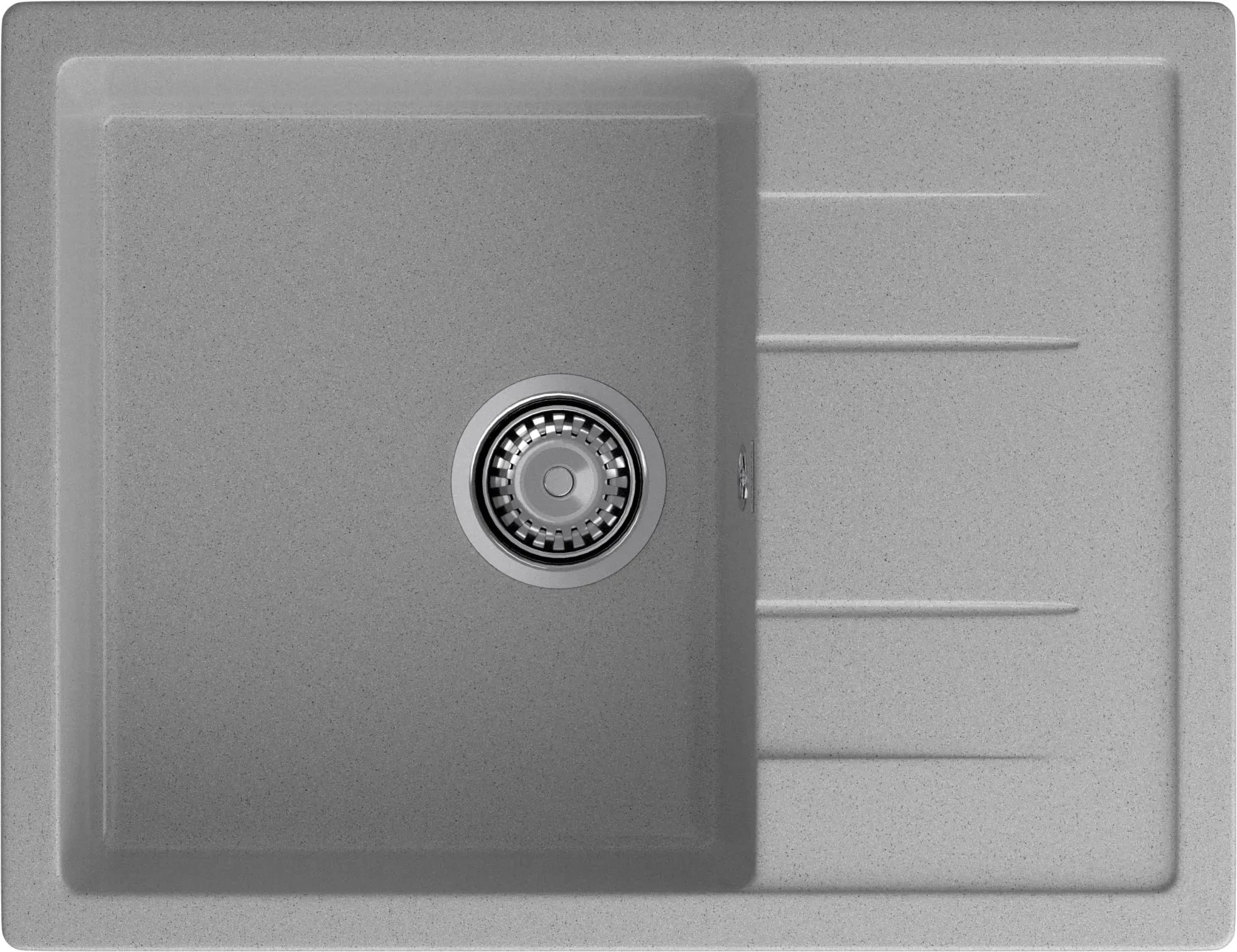 Мойка GRANFEST Серый Quadro Q-650 L
