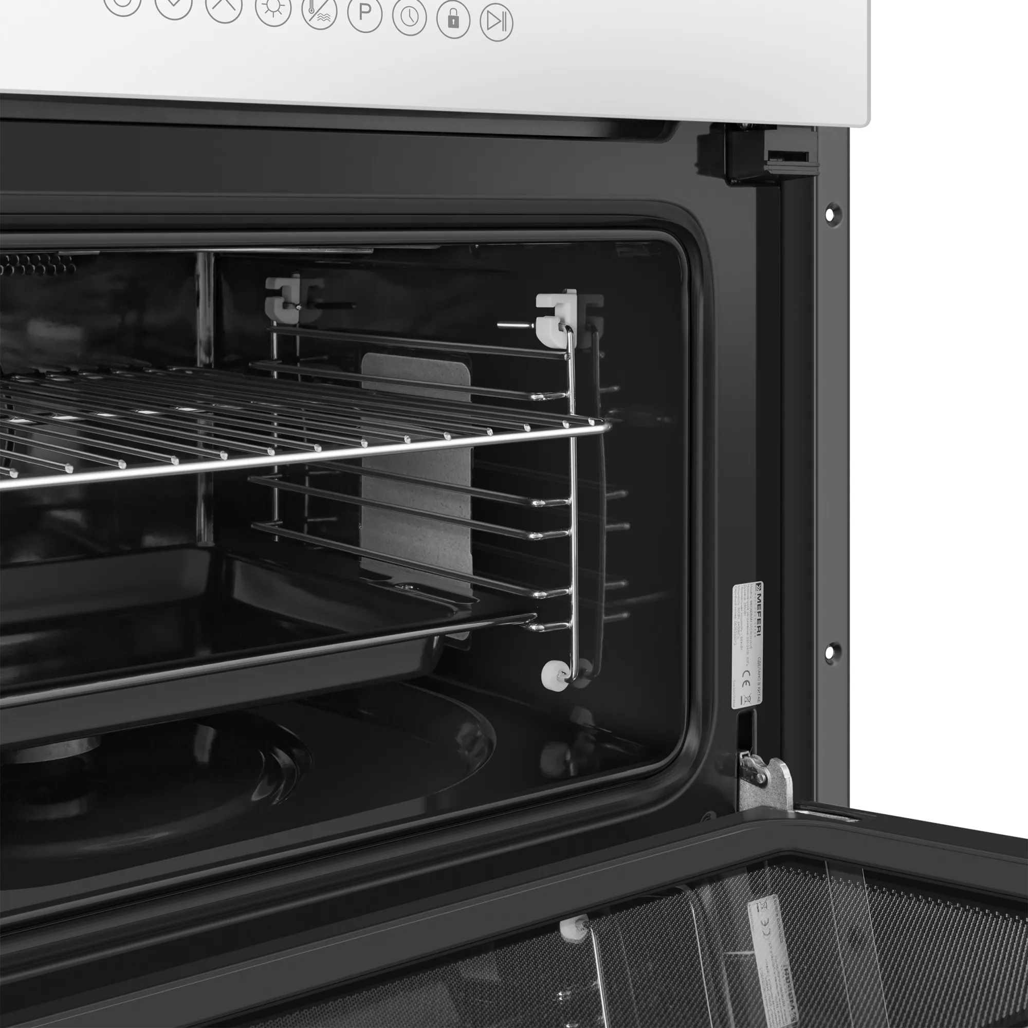 Духовой шкаф MEFERI Белый MEO608WH MICROWAVE
