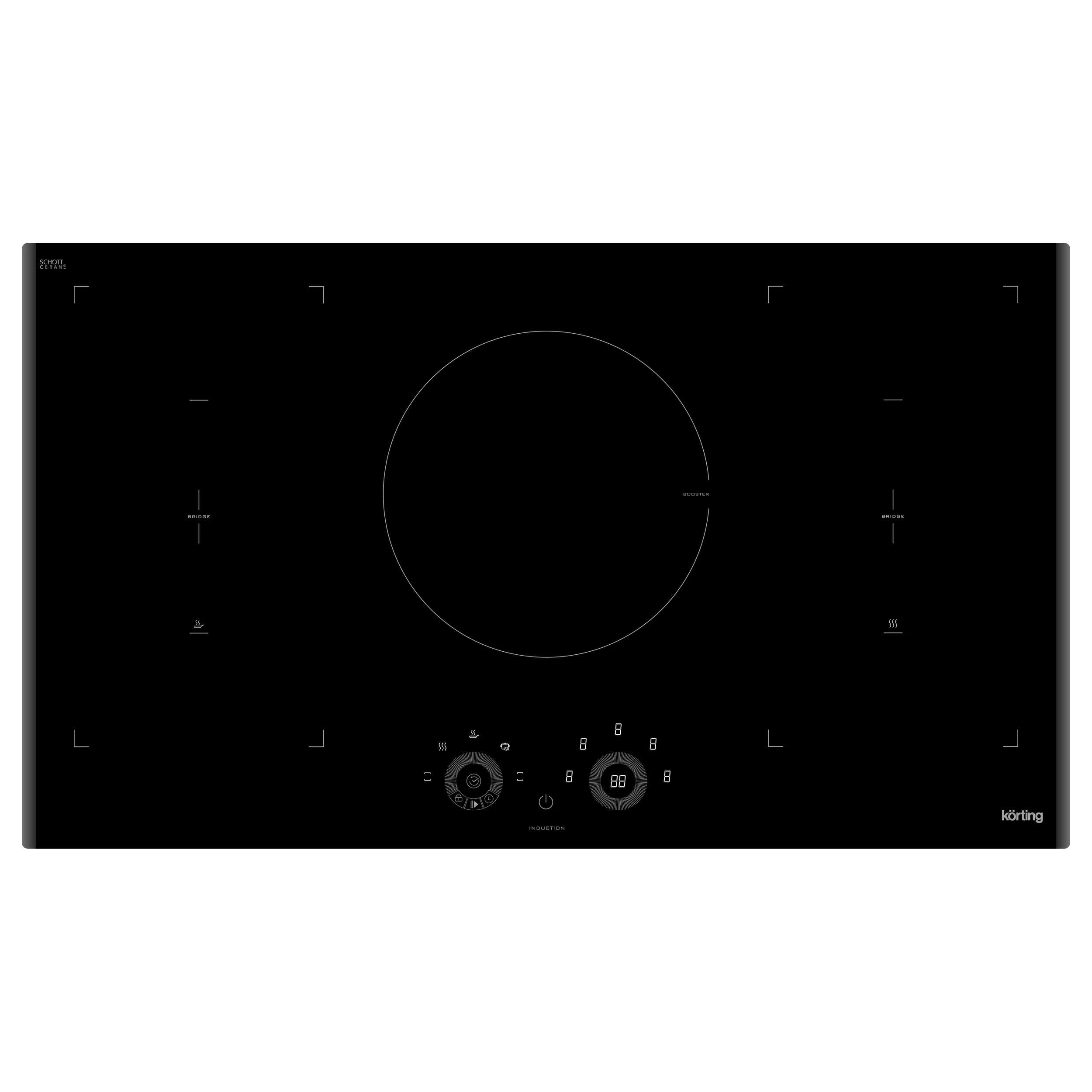 Варочная панель KORTING Черный HIB 95750 B Smart