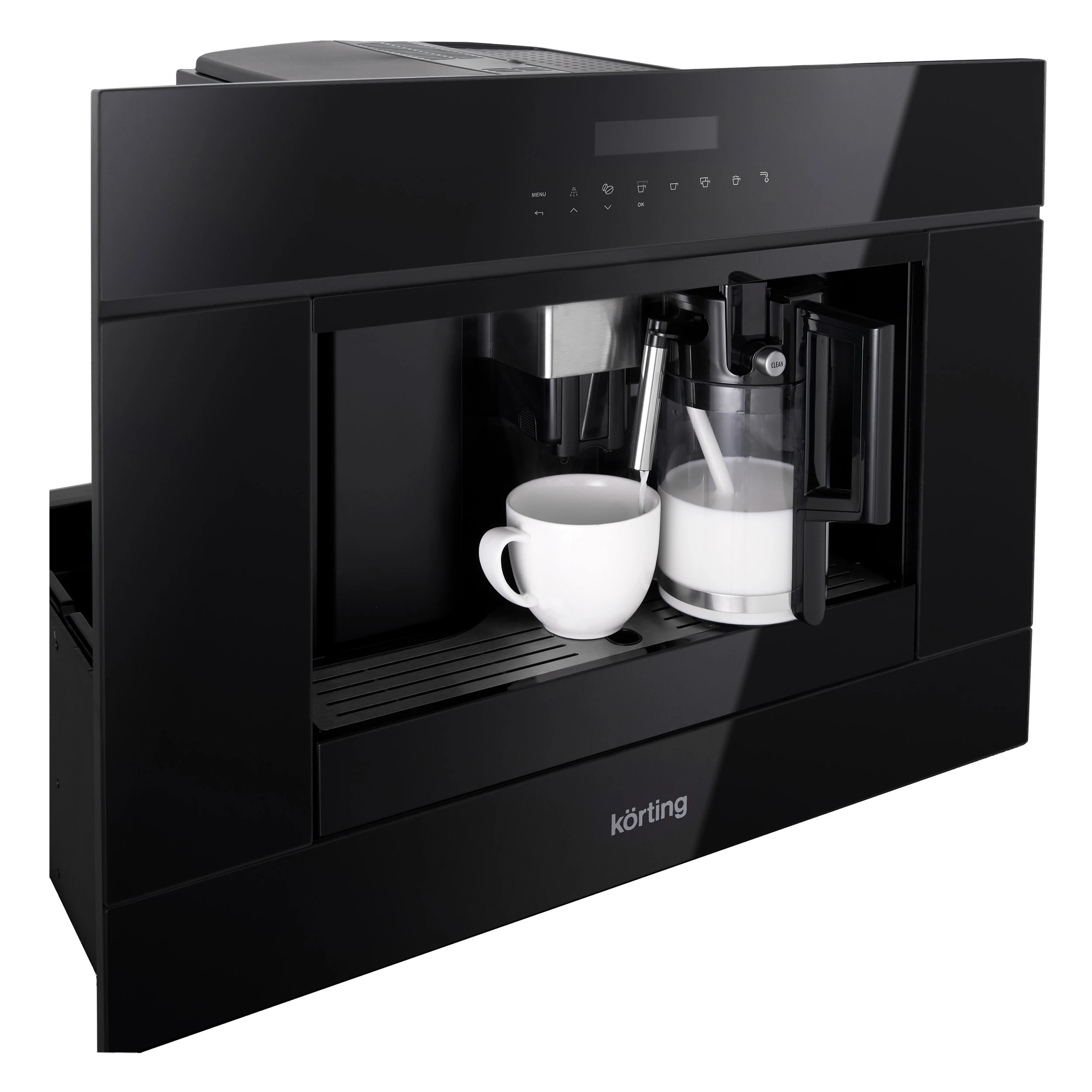 Кофемашина встраиваемая KORTING Черный KCM 9200 BG