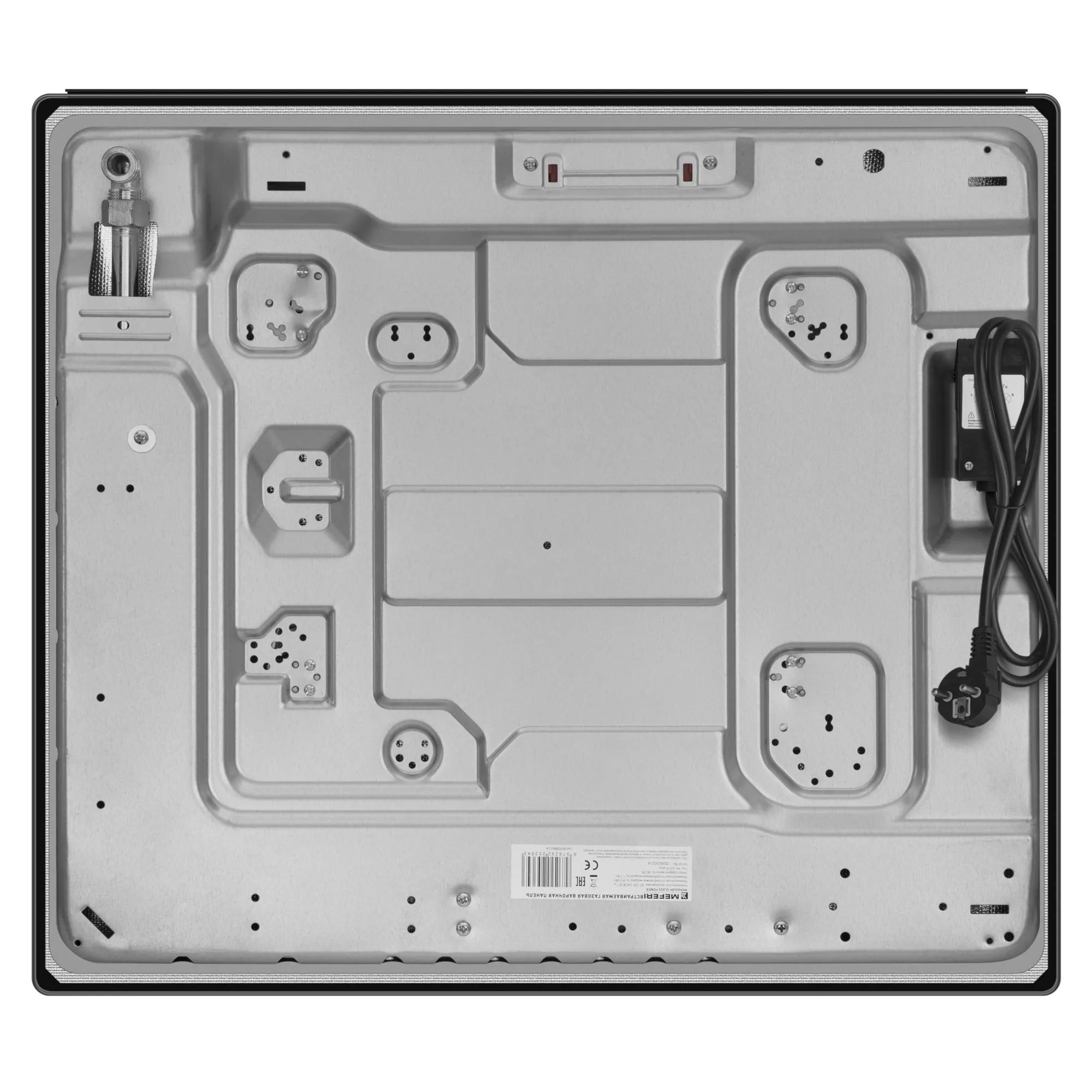 Варочная панель MEFERI Черный MGH604BK GLASS POWER