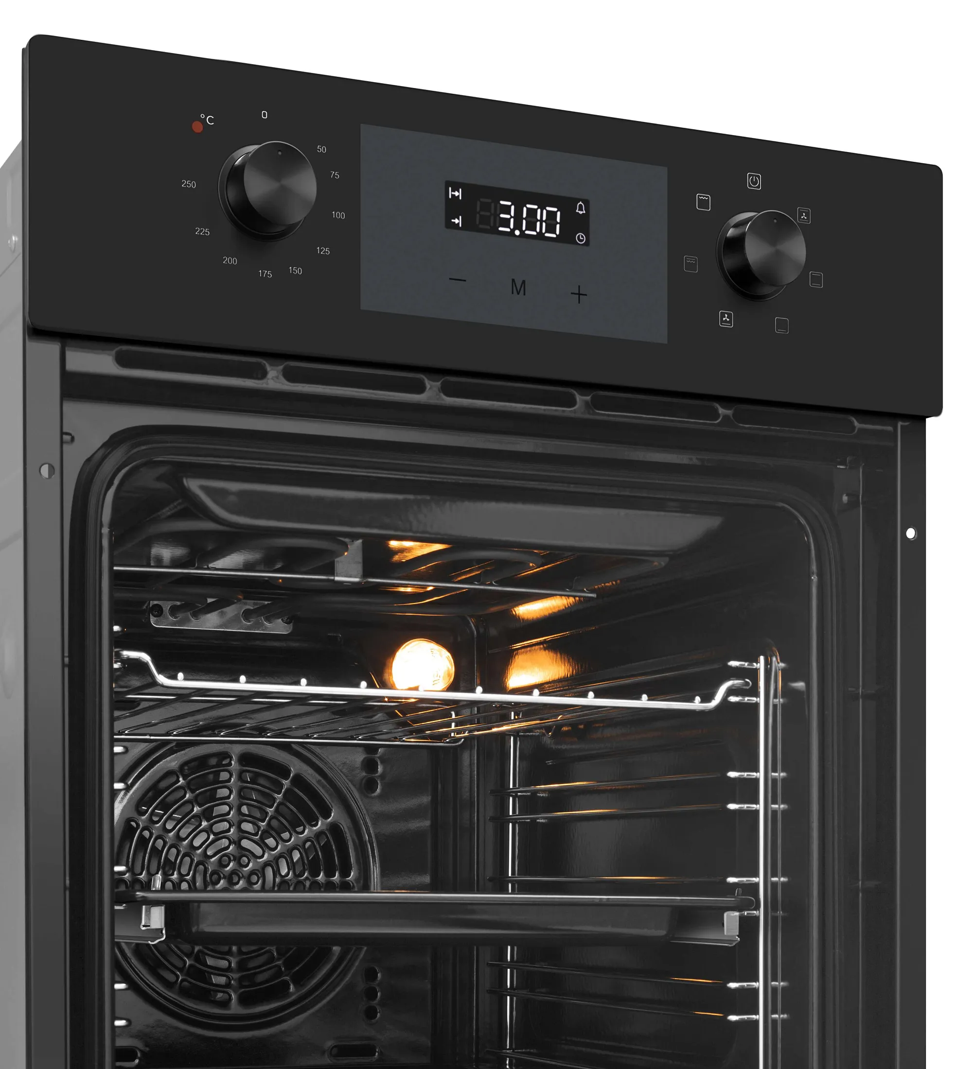 Духовой шкаф MEFERI Черный MEO458BK COMFORT