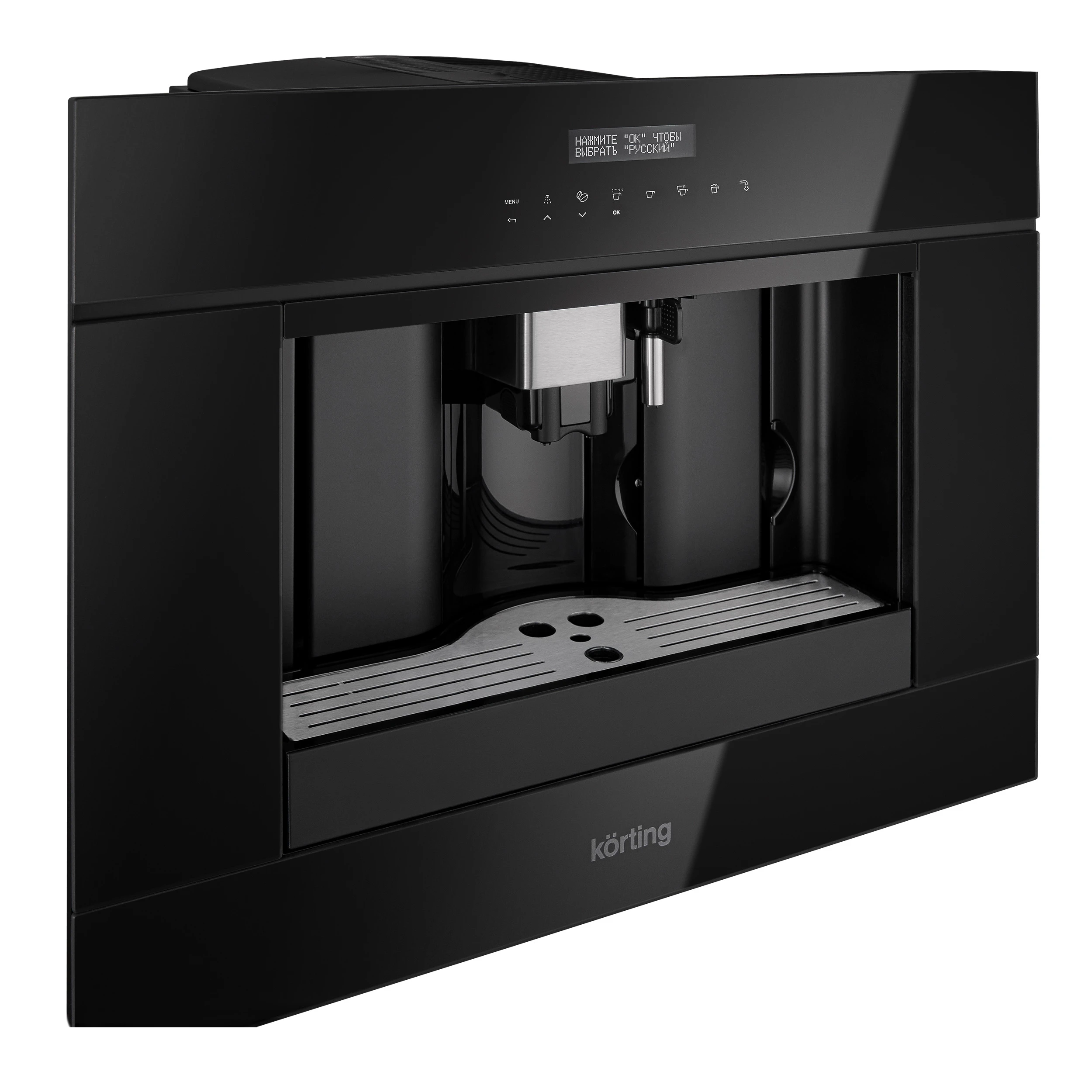 Кофемашина встраиваемая KORTING Черный KCM 9200 BG