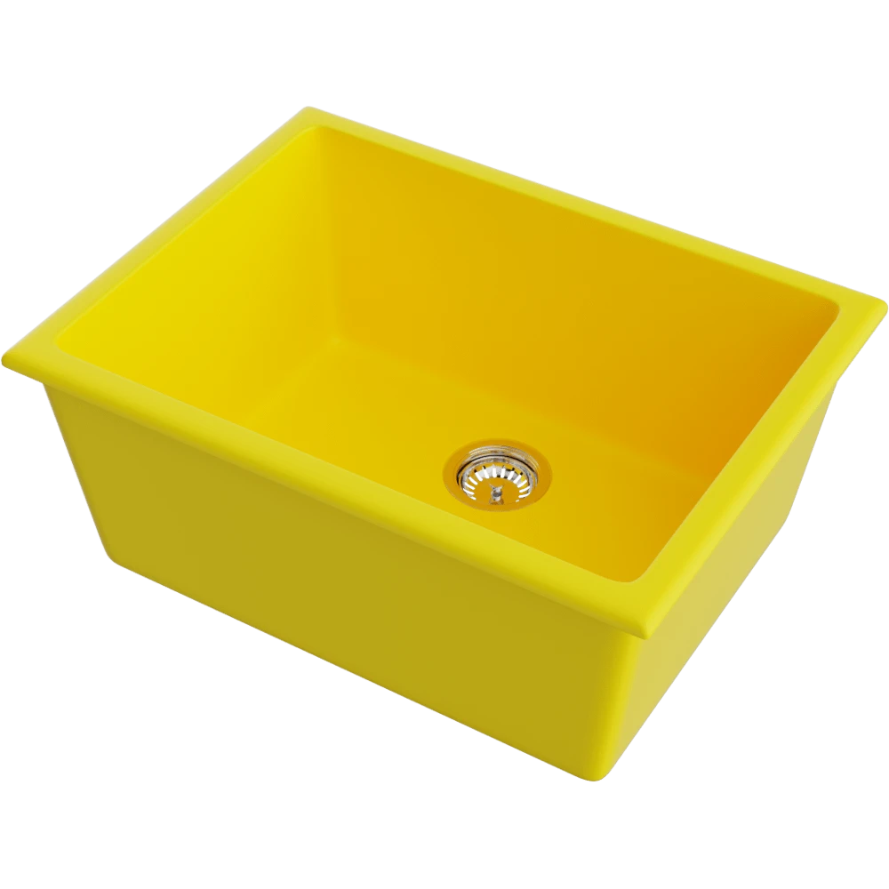 Мойка OMOIKIRI Sicilian lemon Okinoshima 61-U/I-SL Matt
