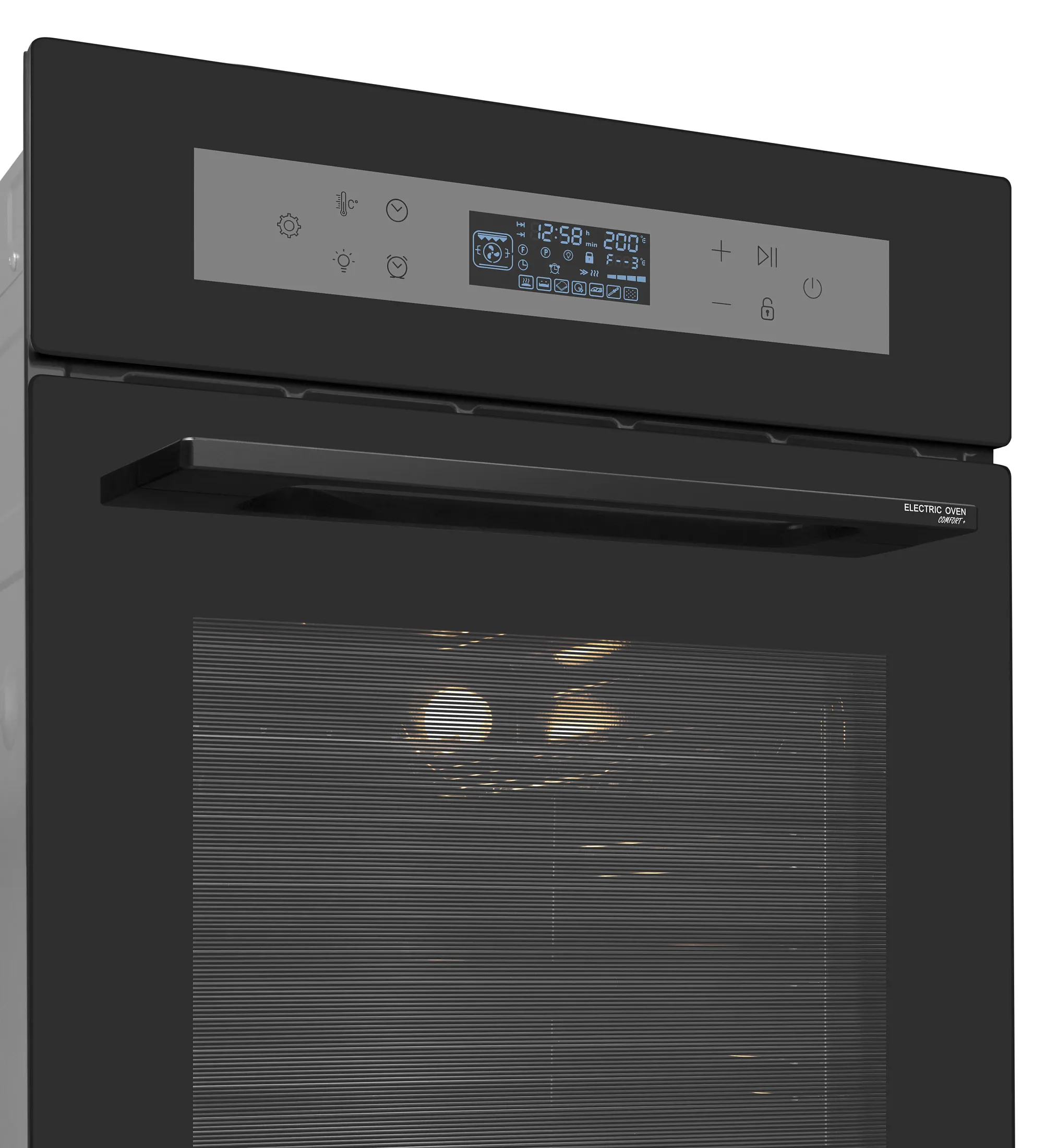 Духовой шкаф MEFERI Черный MEO4511BK COMFORT PLUS