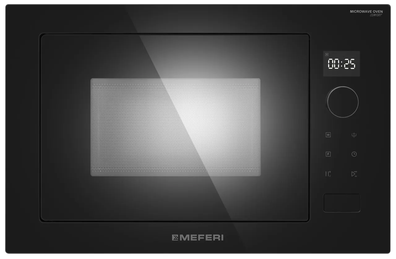 Микроволновая печь MEFERI Черный MMO6025BK COMFORT