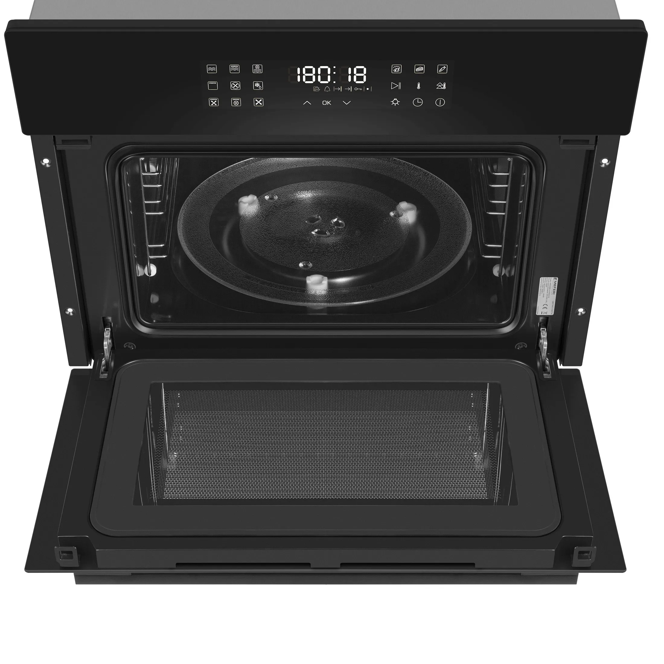 Духовой шкаф MEFERI Черный MEO609BK MICROWAVE
